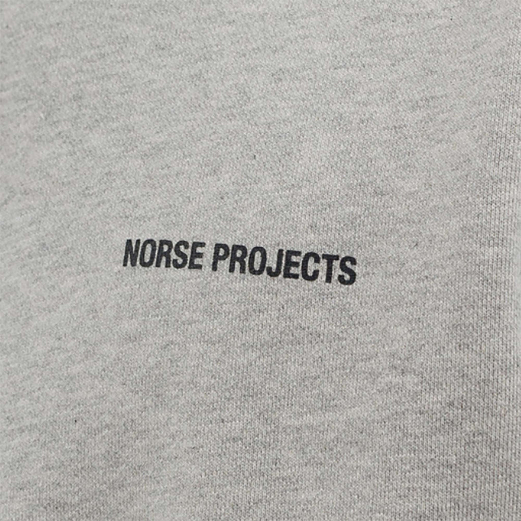 Norse Projects Arne Logo Sweatshirt - Light Grey