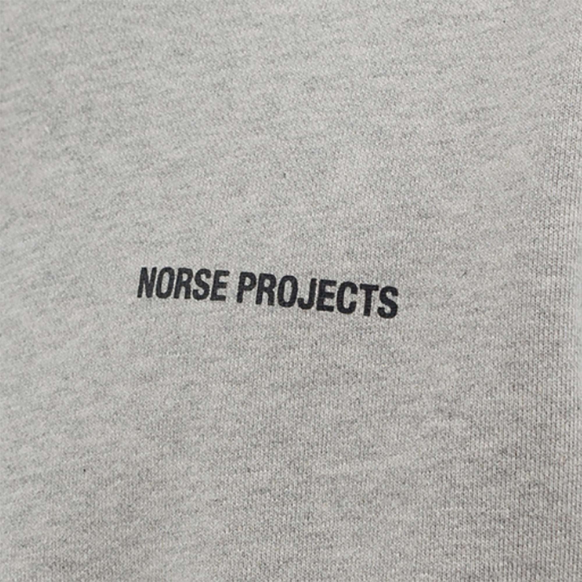Norse Projects Arne Logo Sweatshirt - Light Grey