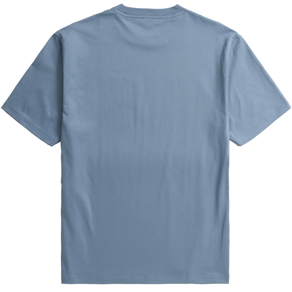 Norse Projects Johannes Logo T-Shirt - Fog Blue