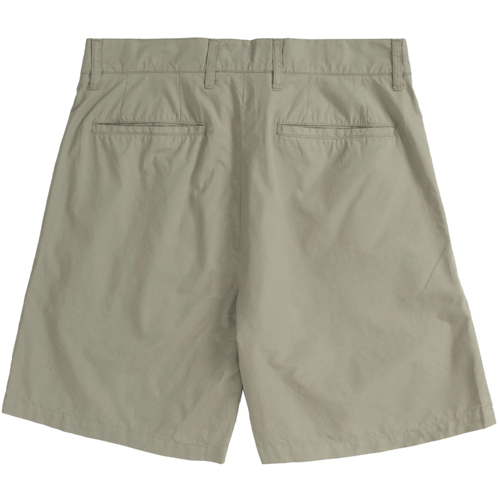 Norse Projects Benn Relaxed Typewriter Pleated Shorts - Clay