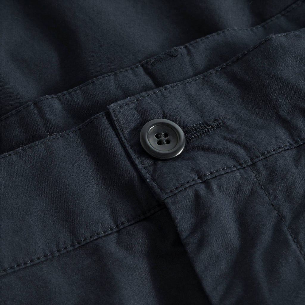 Norse Projects Benn Relaxed Typewriter Pleated Shorts - Dark Navy