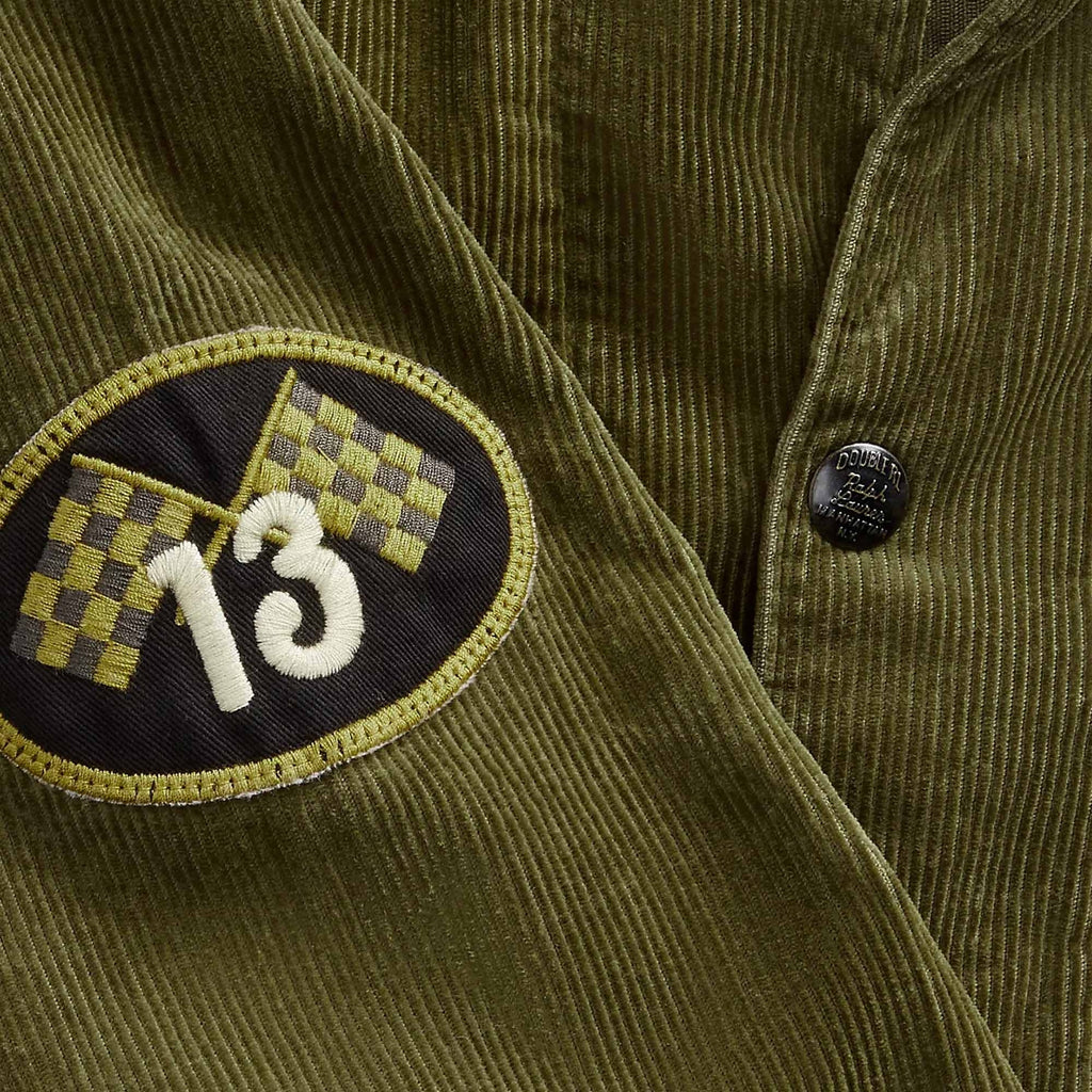 RRL by Ralph Lauren Embroidered Corduroy Jacket - Olive