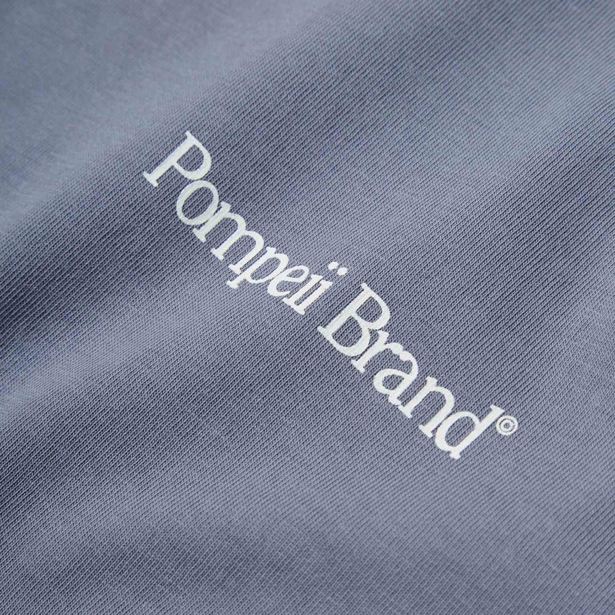 Pompeii Burgers In Bed Graphic T-Shirt - Steel Grey