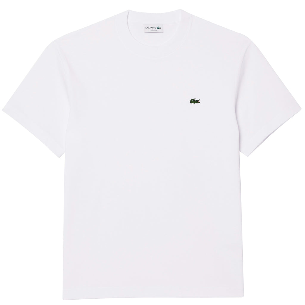 Lacoste Classic Fit Cotton Jersey T-Shirt - White