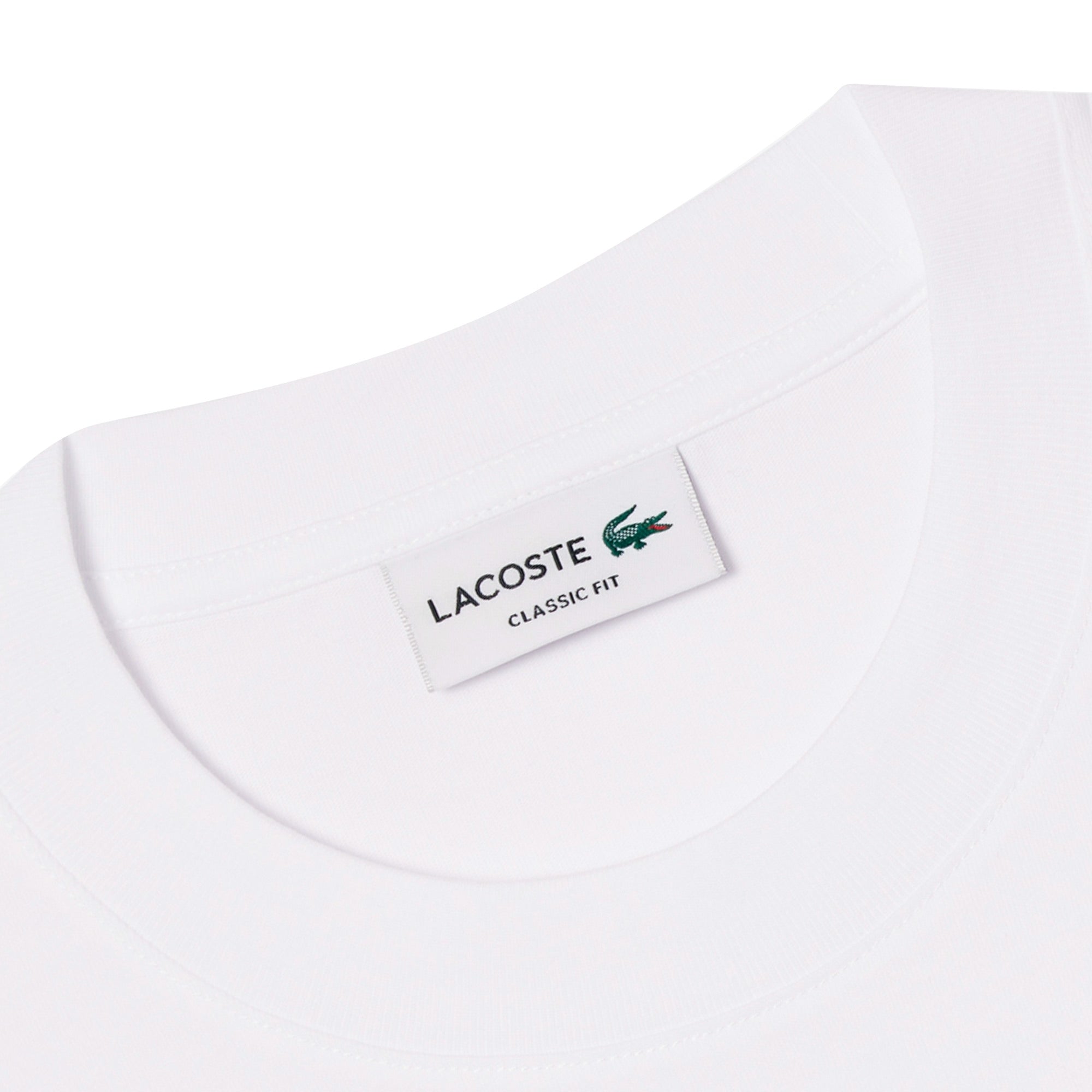 Classic Fit Cotton Jersey T-Shirt - White