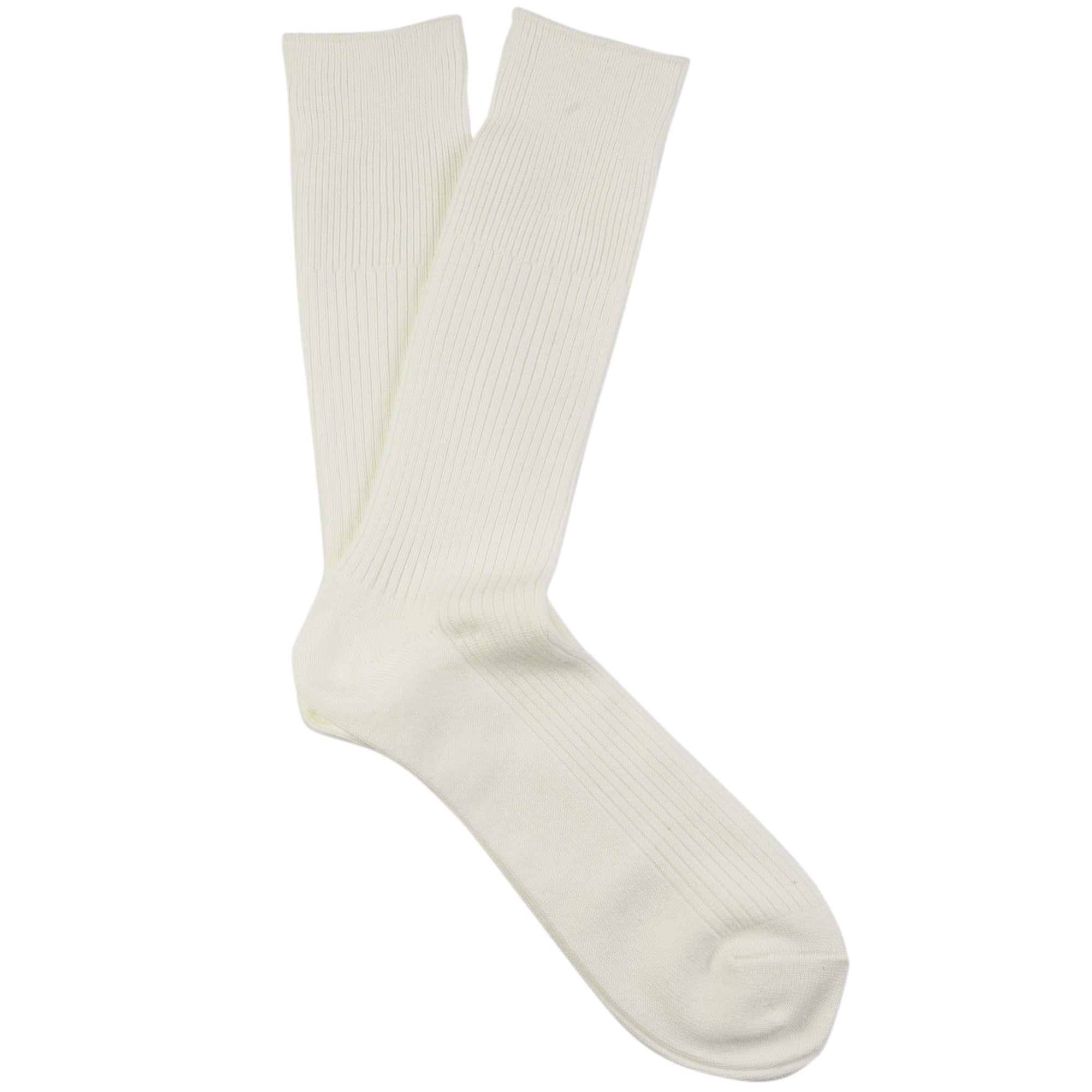 Anonymous Ism Draylon Brilliant Crew Socks - Off White