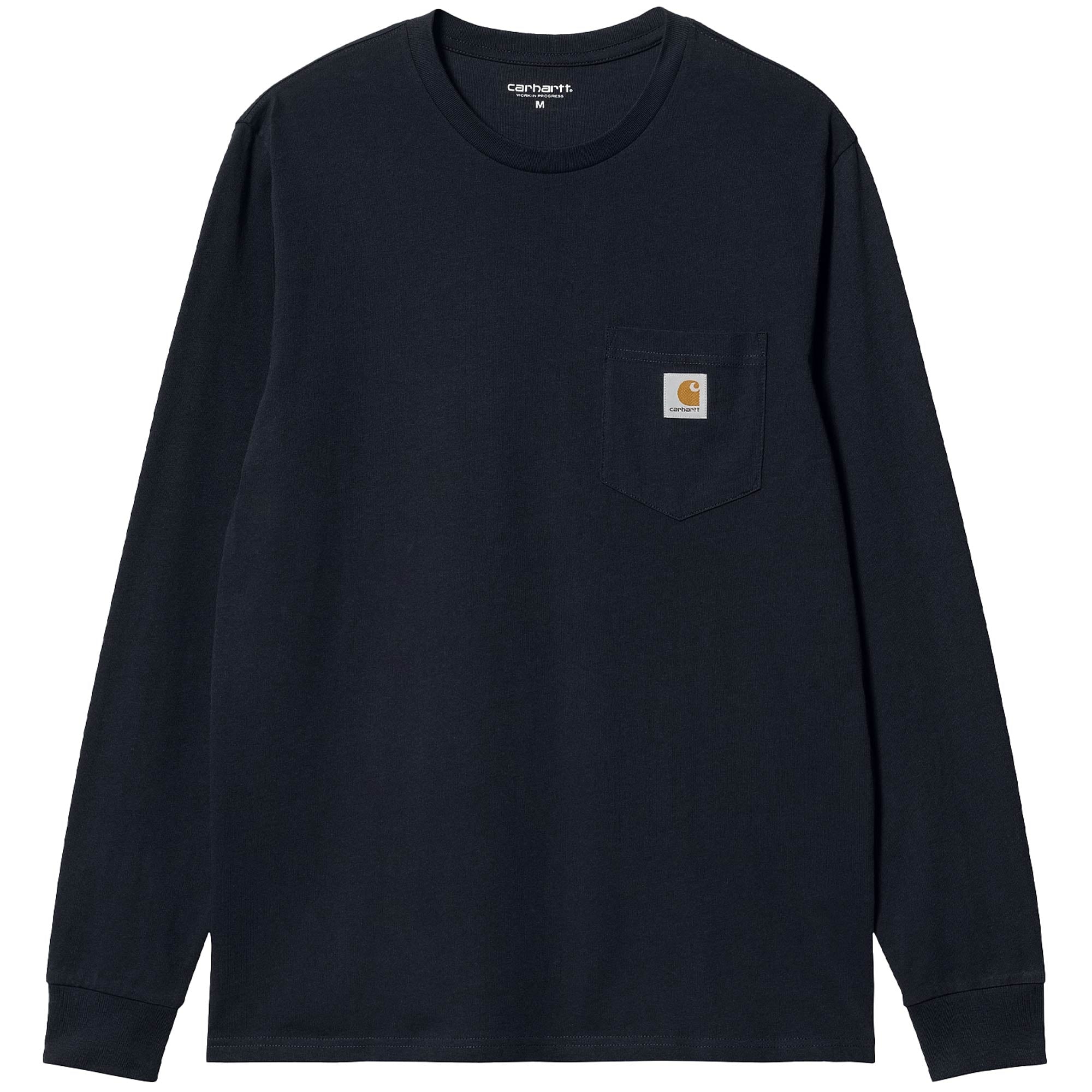 Long Sleeve Pocket T-Shirt - Dark Navy
