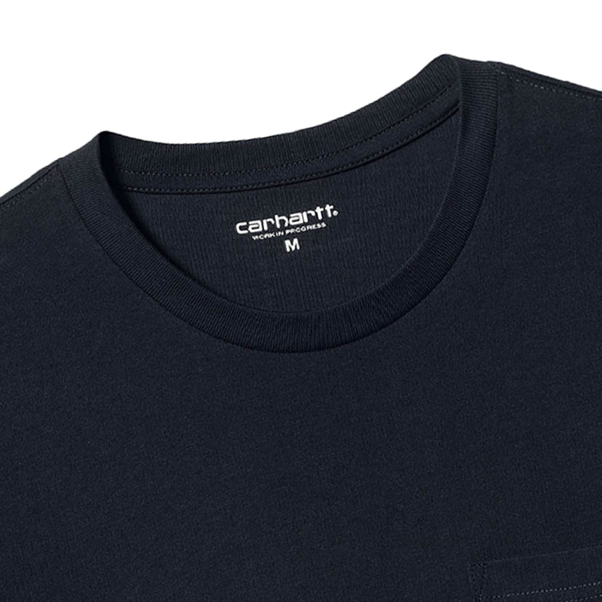 Long Sleeve Pocket T-Shirt - Dark Navy