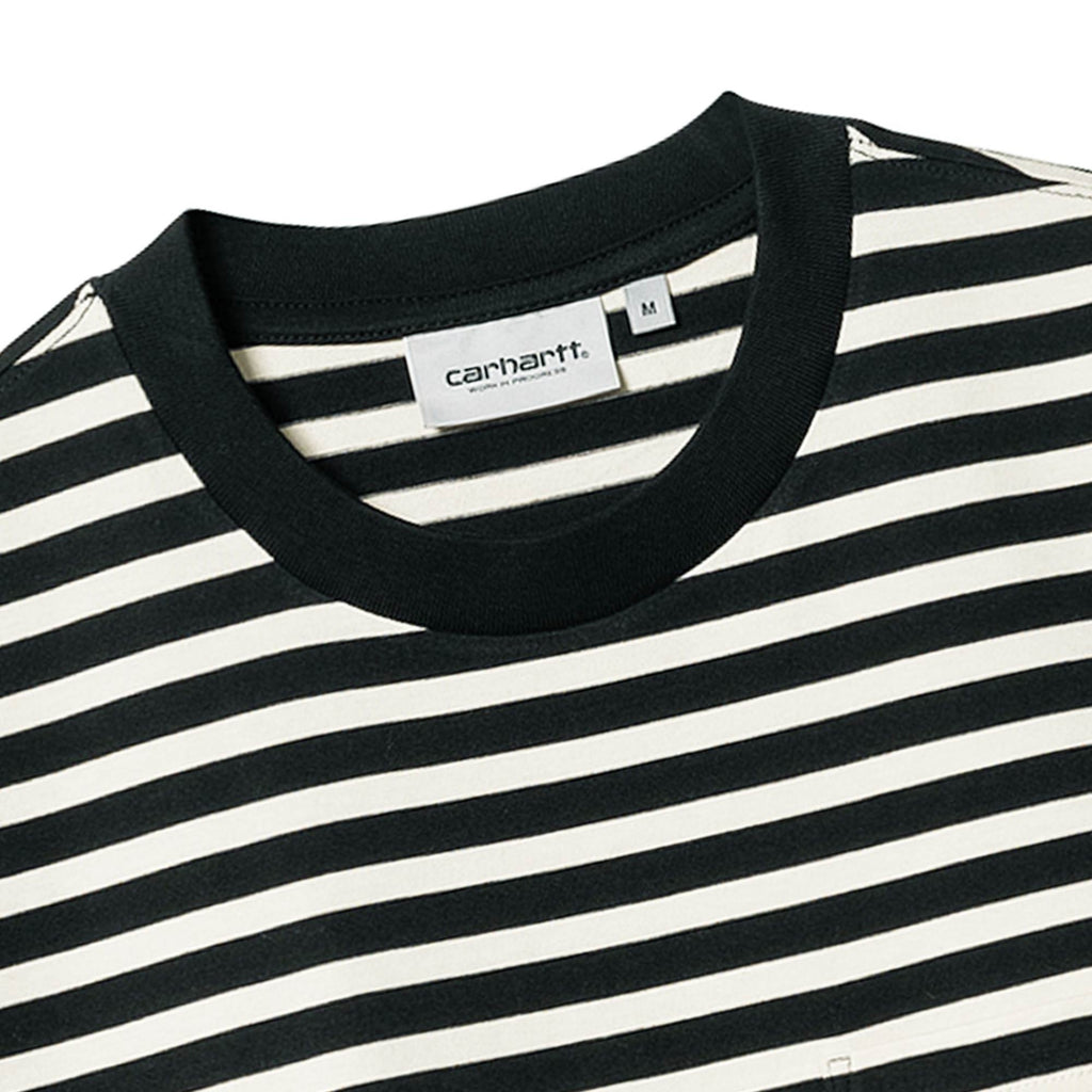 Carhartt WIP Short Sleeve Seidler Pocket T-Shirt - Black