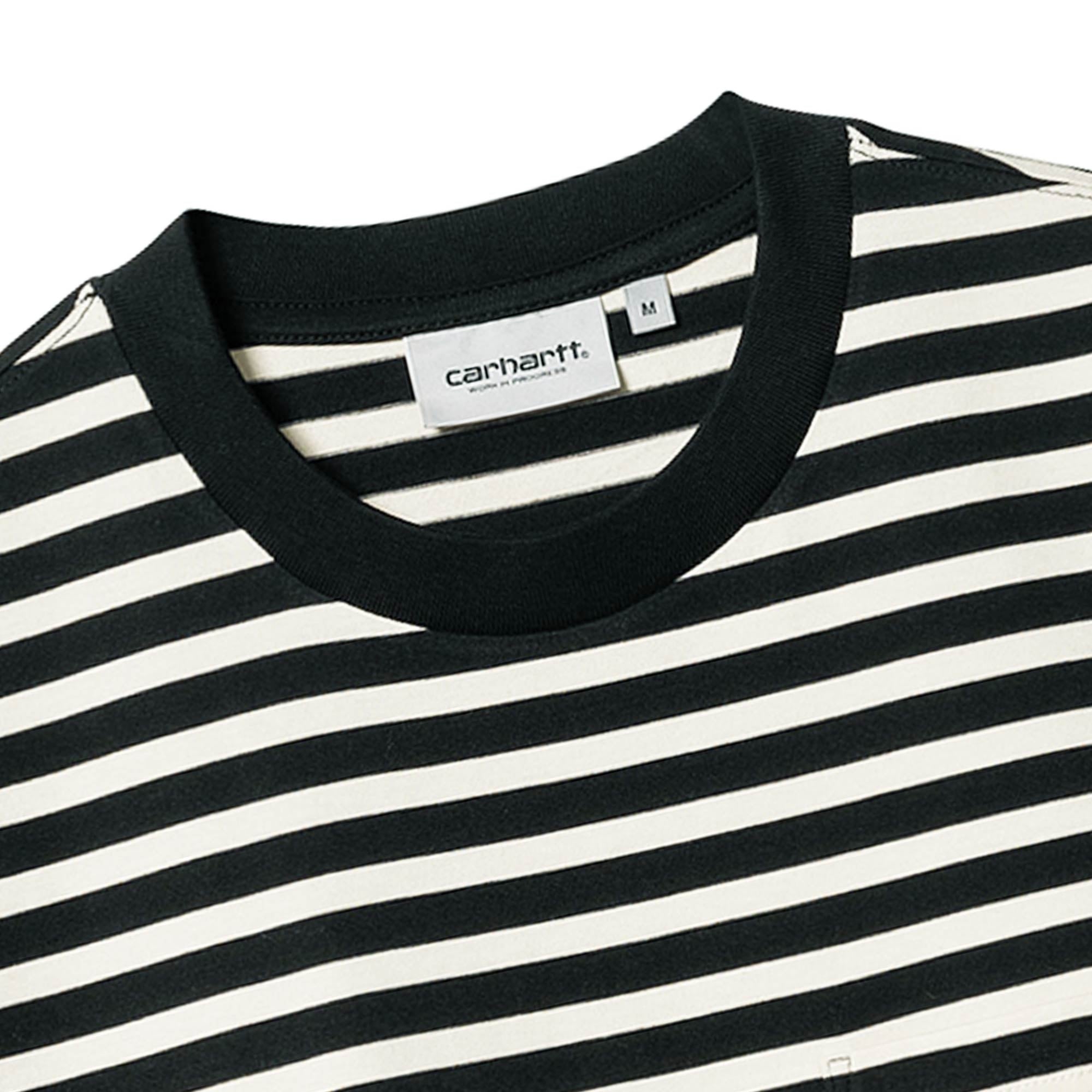 Carhartt WIP Short Sleeve Seidler Pocket T-Shirt - Black