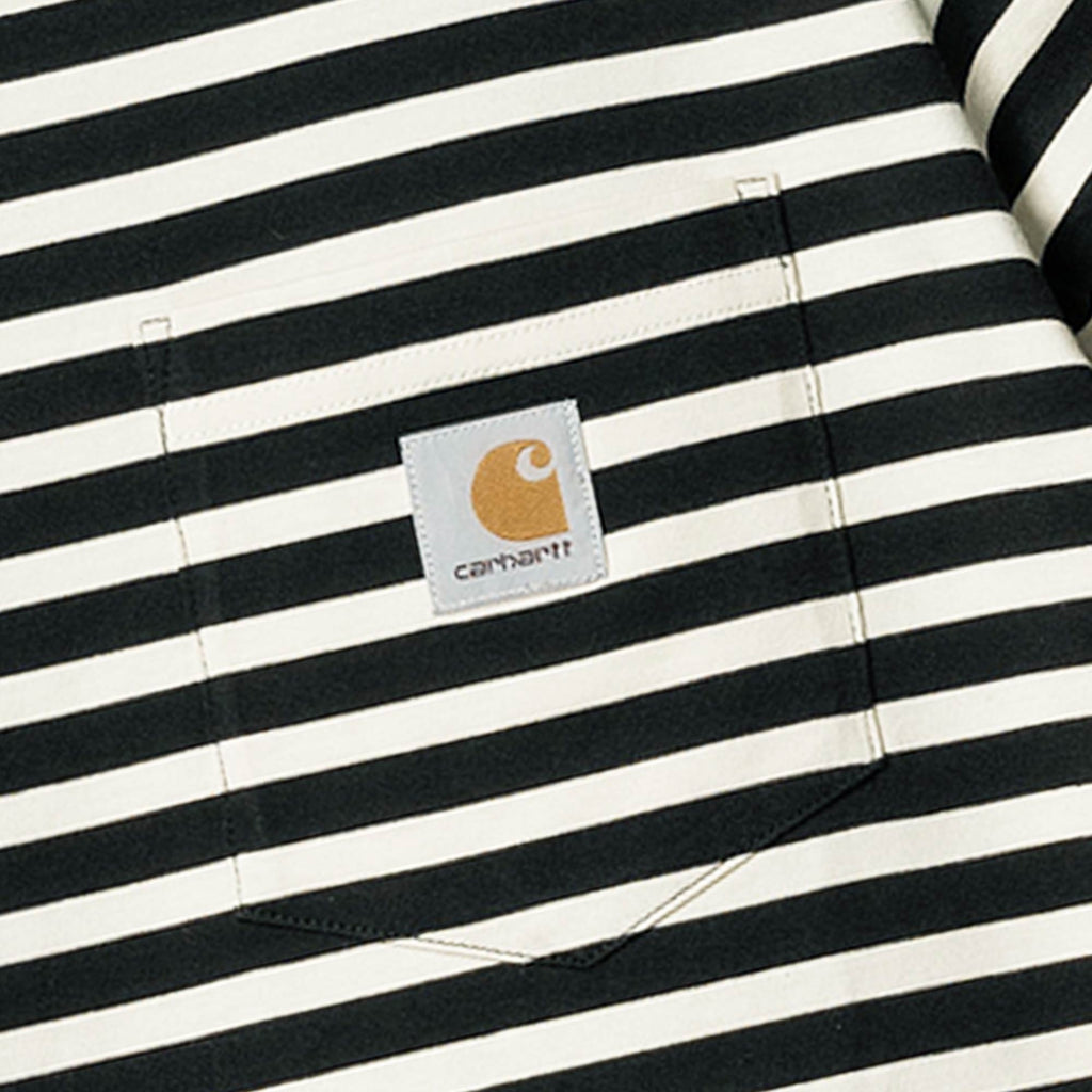 Carhartt WIP Short Sleeve Seidler Pocket T-Shirt - Black