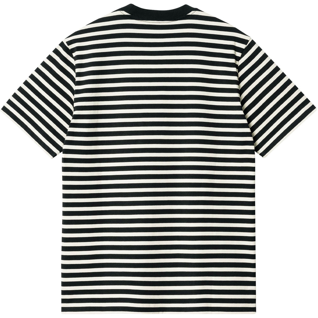 Carhartt WIP Short Sleeve Seidler Pocket T-Shirt - Black