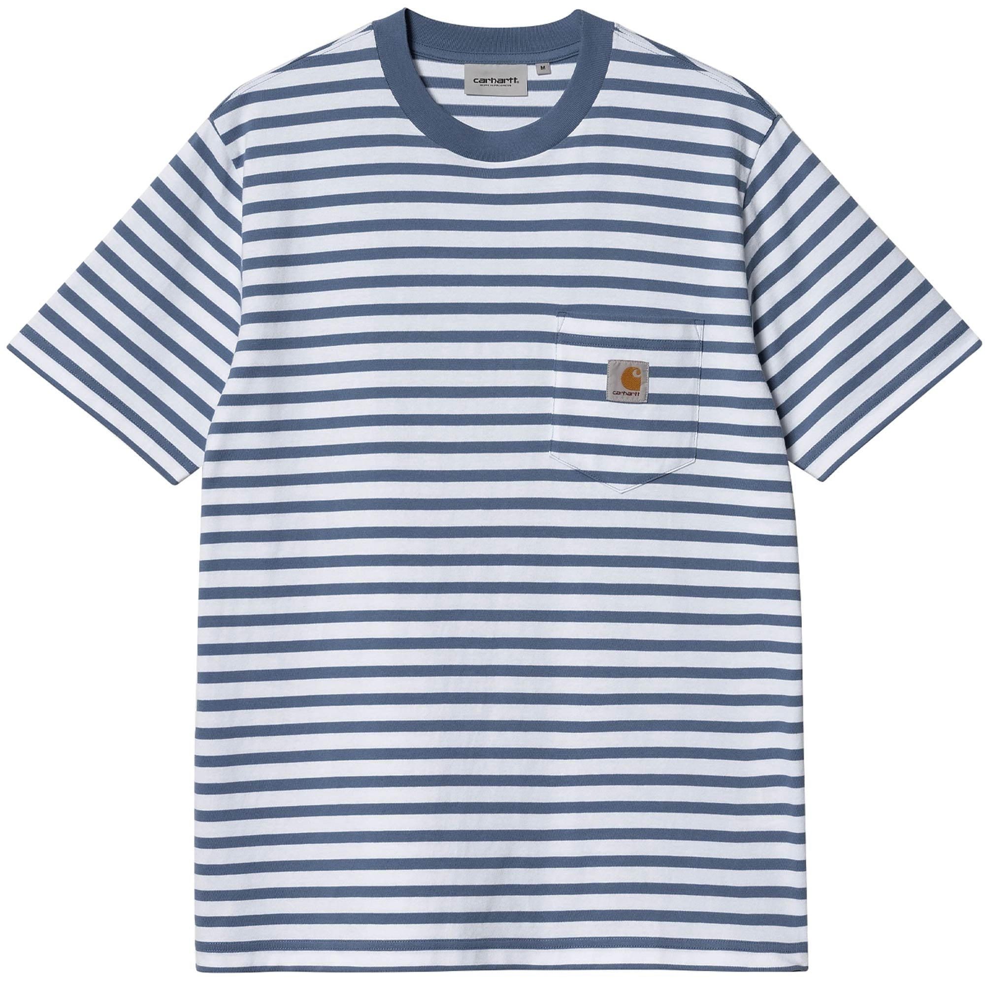 Carhartt WIP Short Sleeve Seidler Pocket T-Shirt - Sorrent