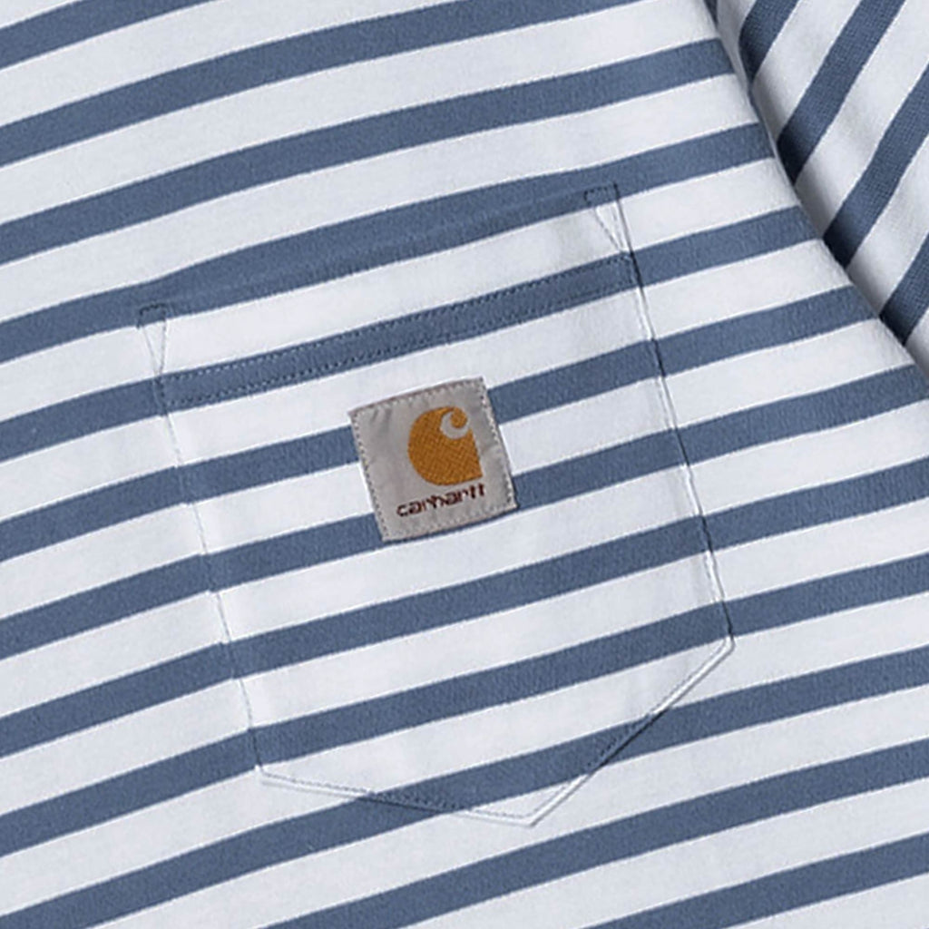 Carhartt WIP Short Sleeve Seidler Pocket T-Shirt - Sorrent