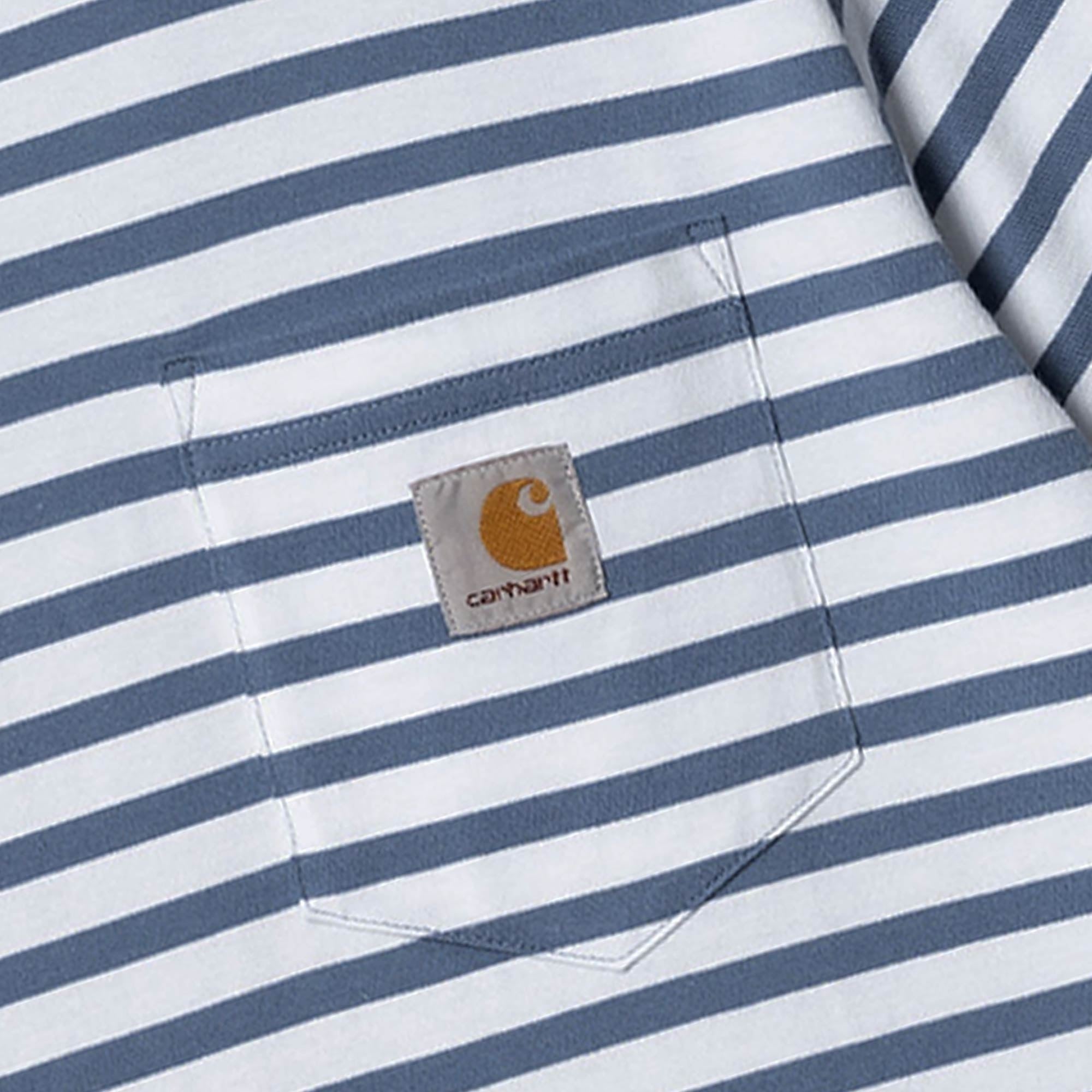 Carhartt WIP Short Sleeve Seidler Pocket T-Shirt - Sorrent