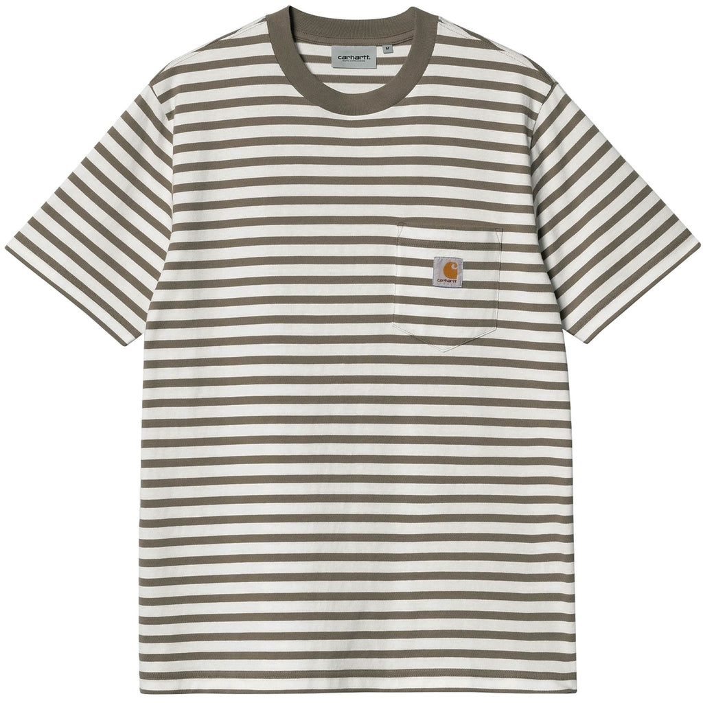 Carhartt WIP Short Sleeve Seidler Pocket T-Shirt - Branch