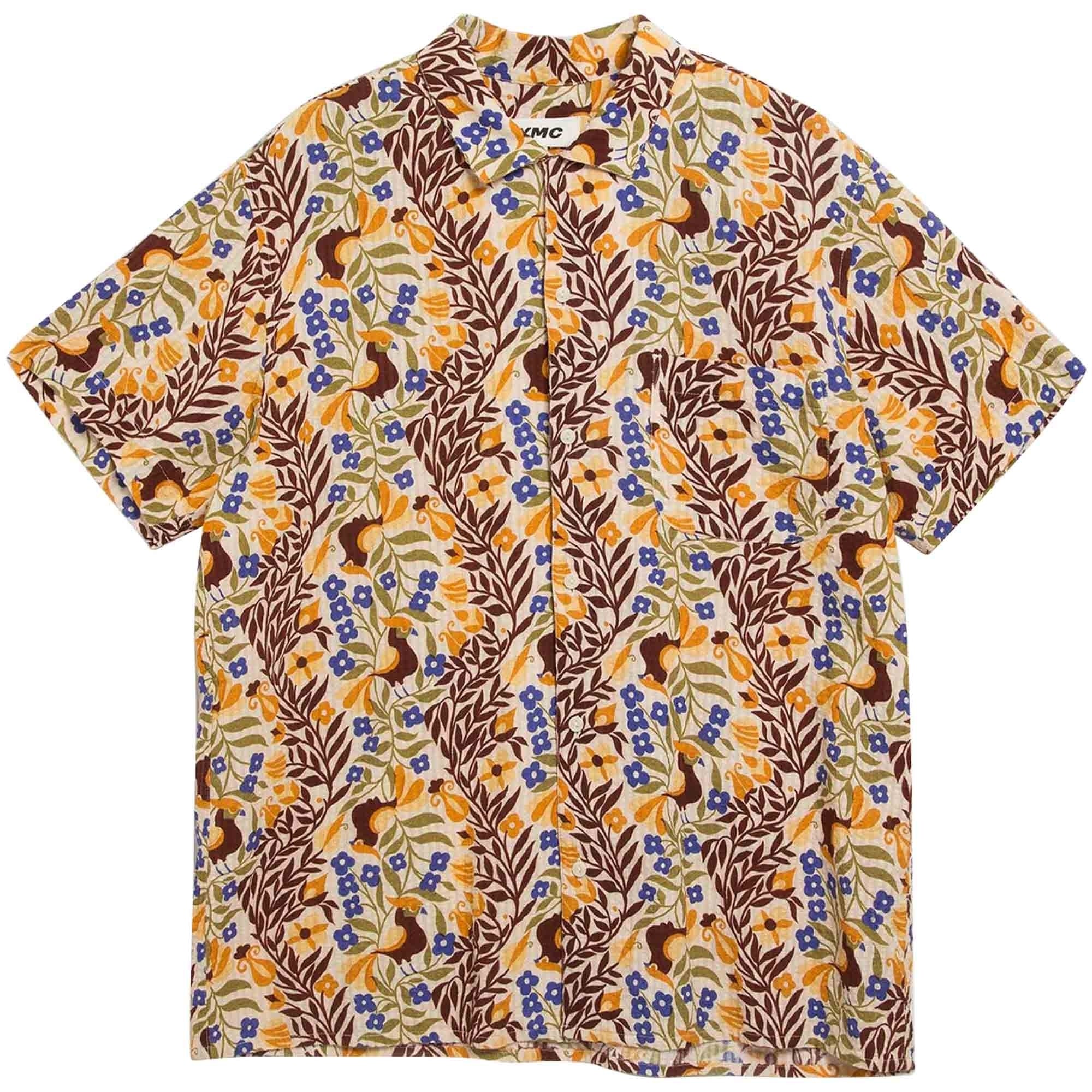YMC Malick Shirt - Bird Floral