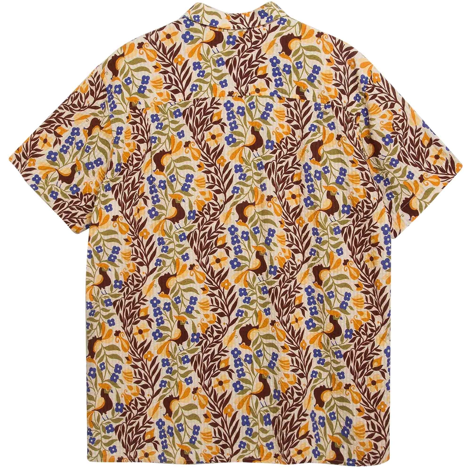 YMC Malick Shirt - Bird Floral