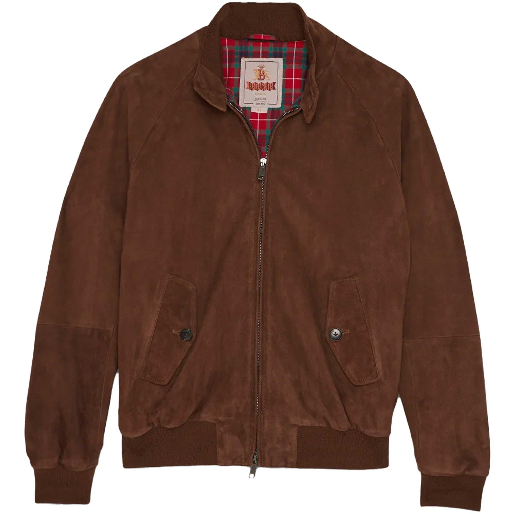 Baracuta G9 Suede - Chocolate
