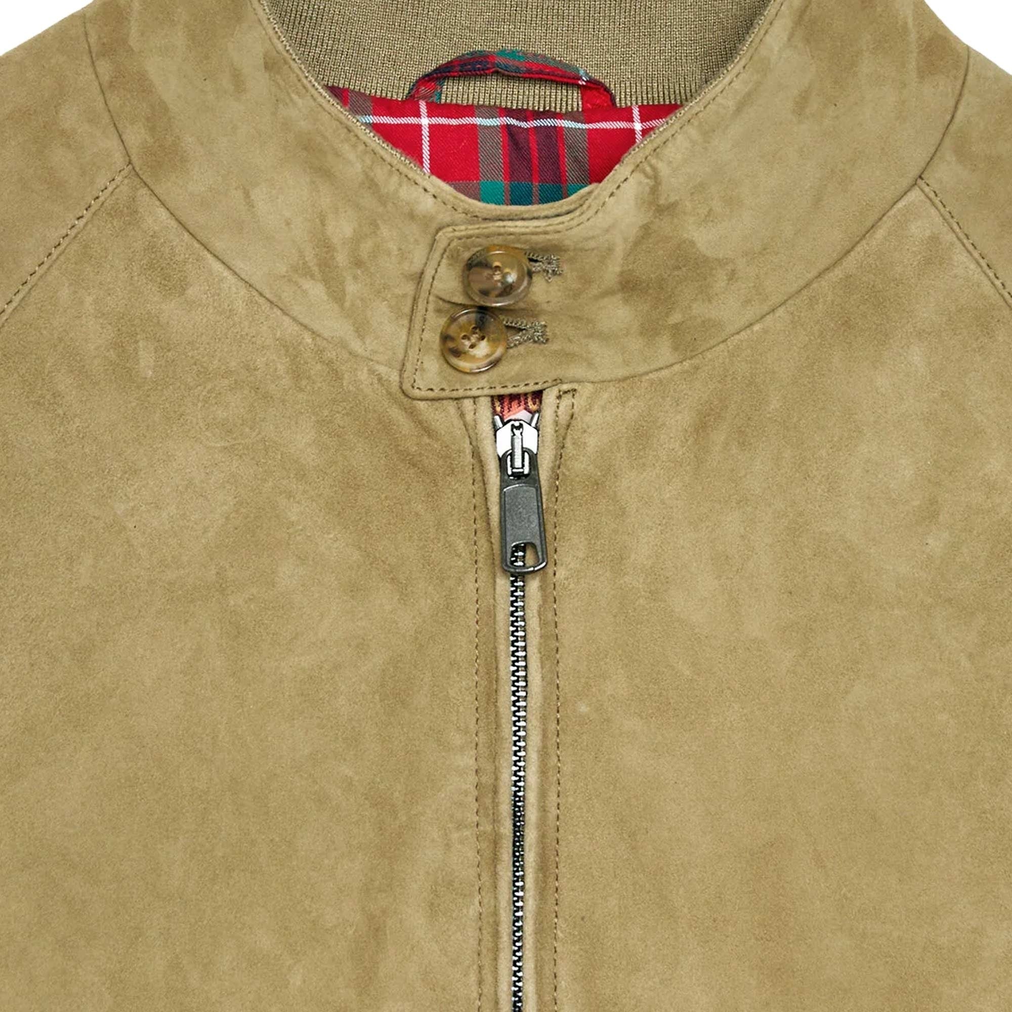Baracuta G9 Suede - Bark
