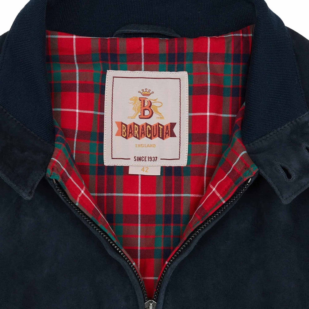 Baracuta G9 Suede - Navy