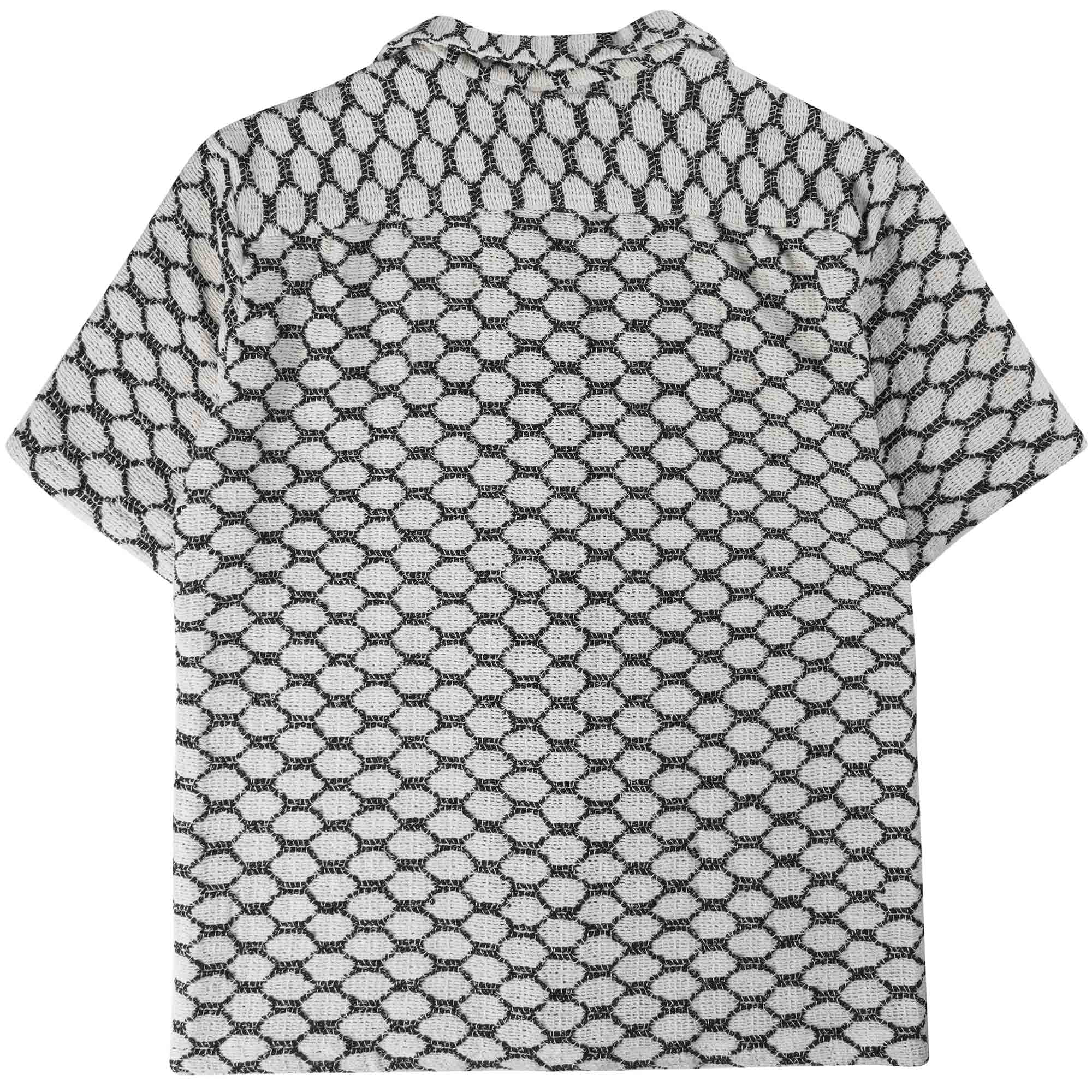 Portuguese Flannel Net Shirt - Black