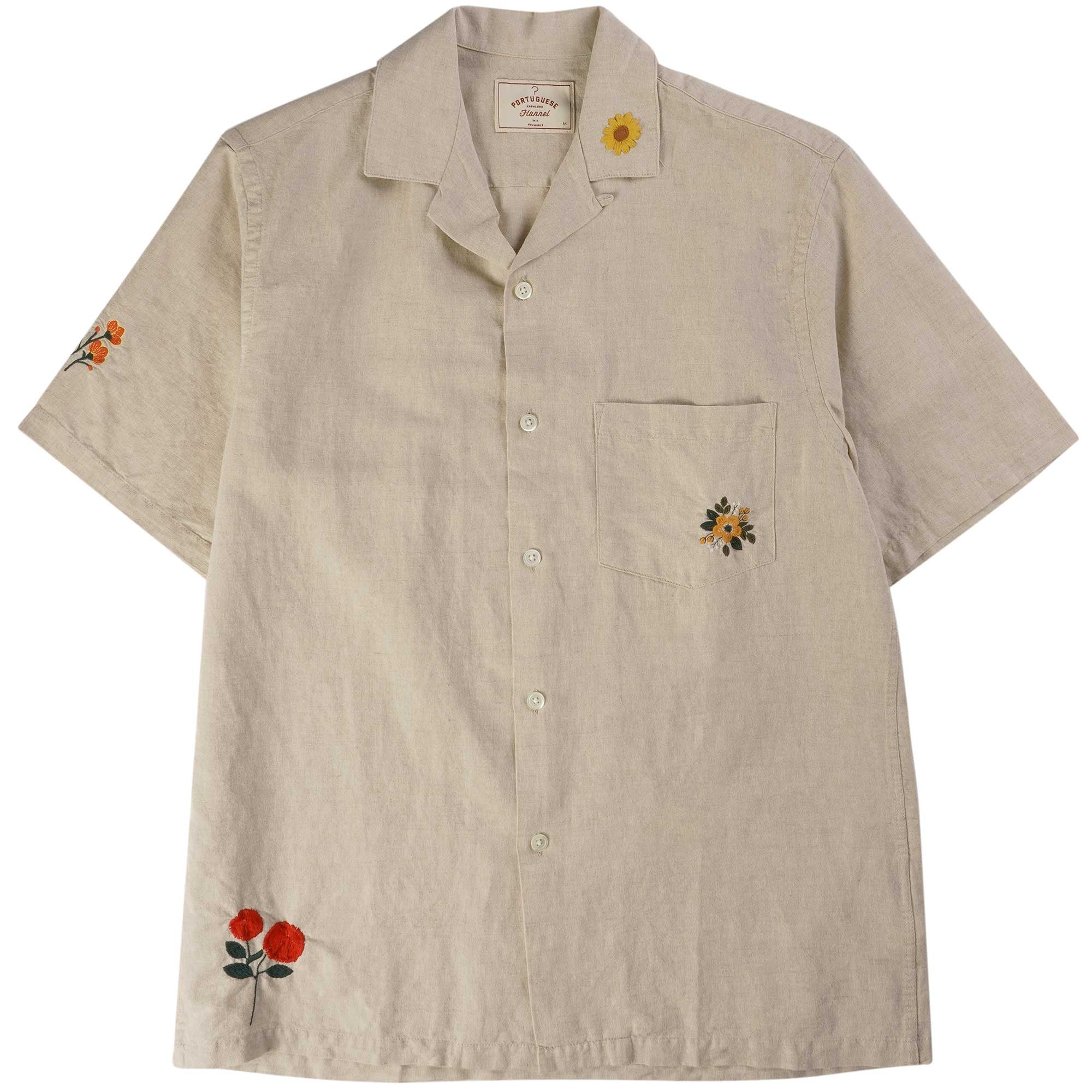 Portuguese Flannel Spring 2 Shirt - Ecru