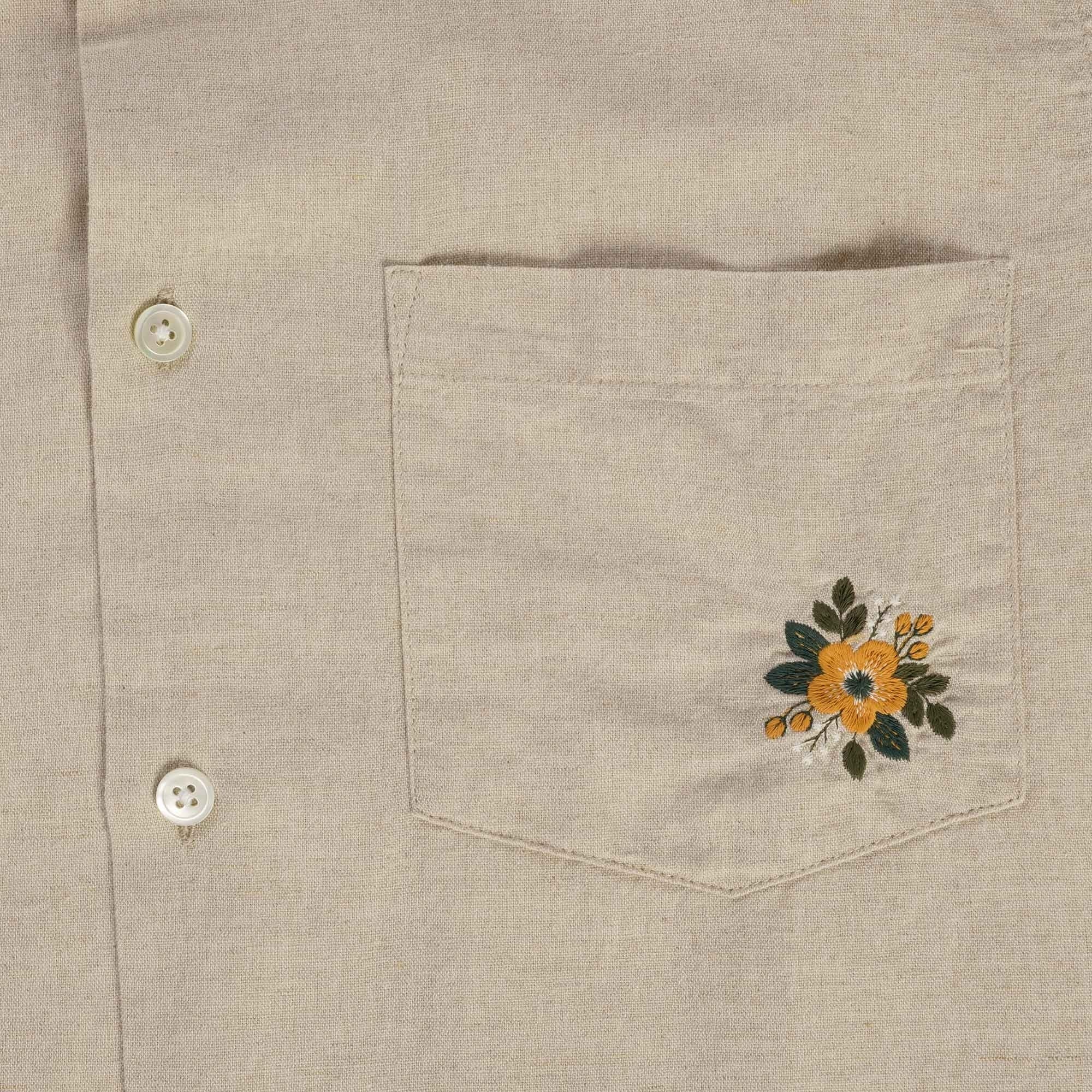 Portuguese Flannel Spring 2 Shirt - Ecru