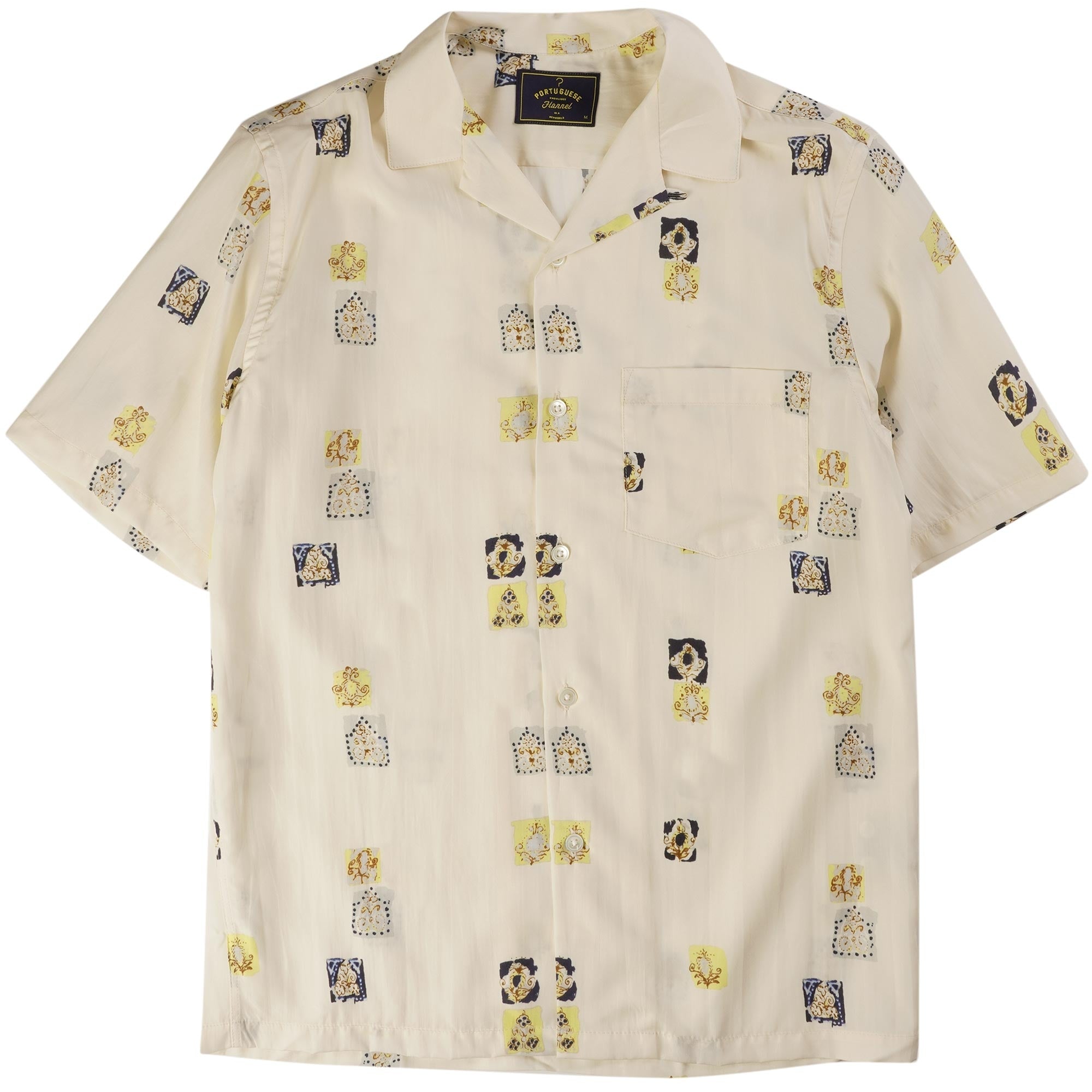 Portuguese Flannel Salma Shirt - Off White
