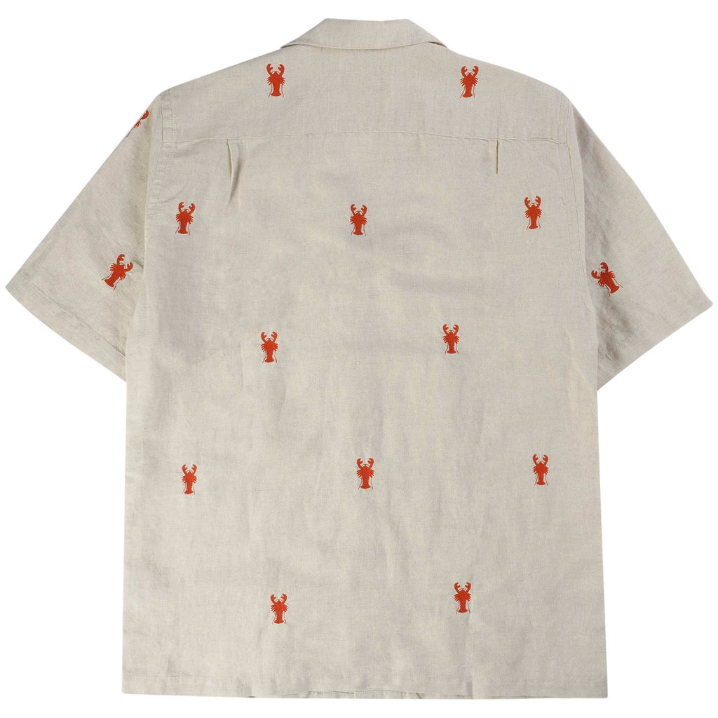 Portuguese Flannel Lobster Shirt - Ecru