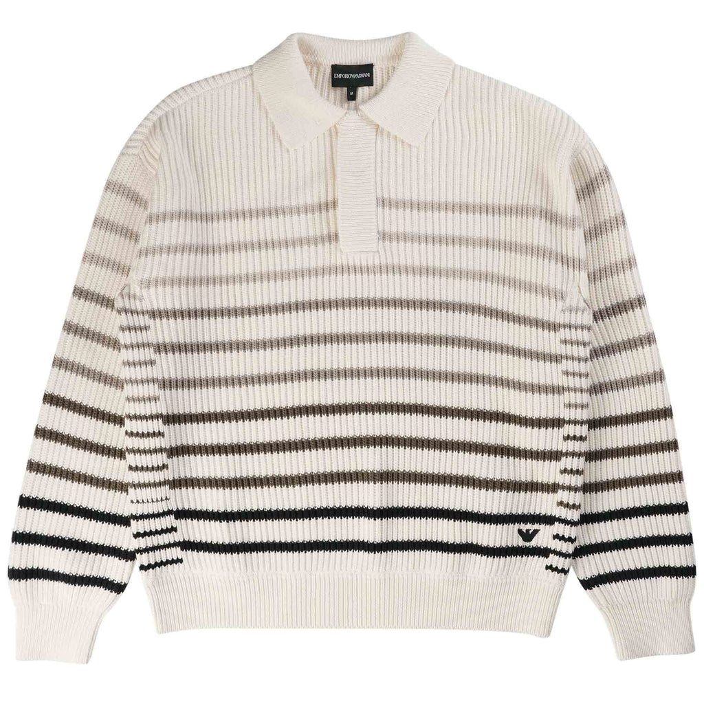 Emporio Armani Knitted Pullover Sweater - Fantasia