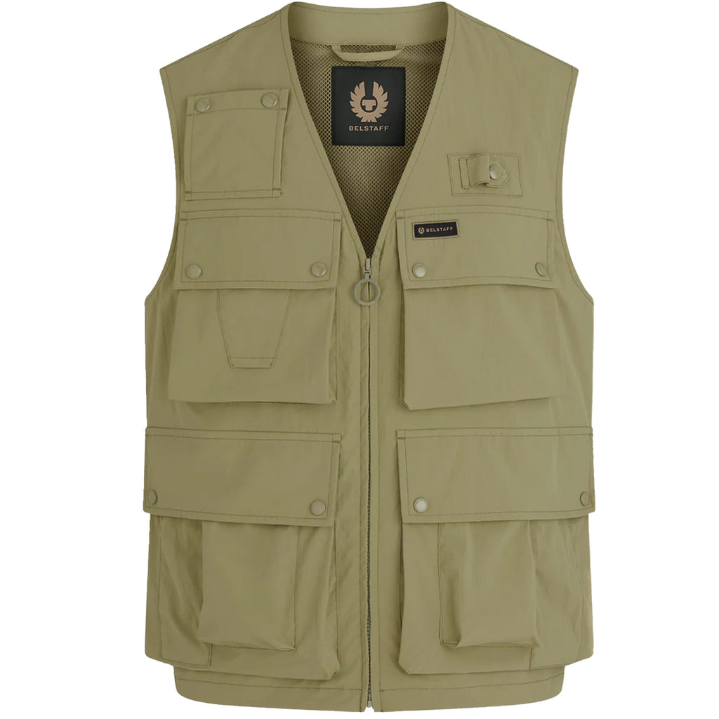 Belstaff Castmaster Gilet - Aloe