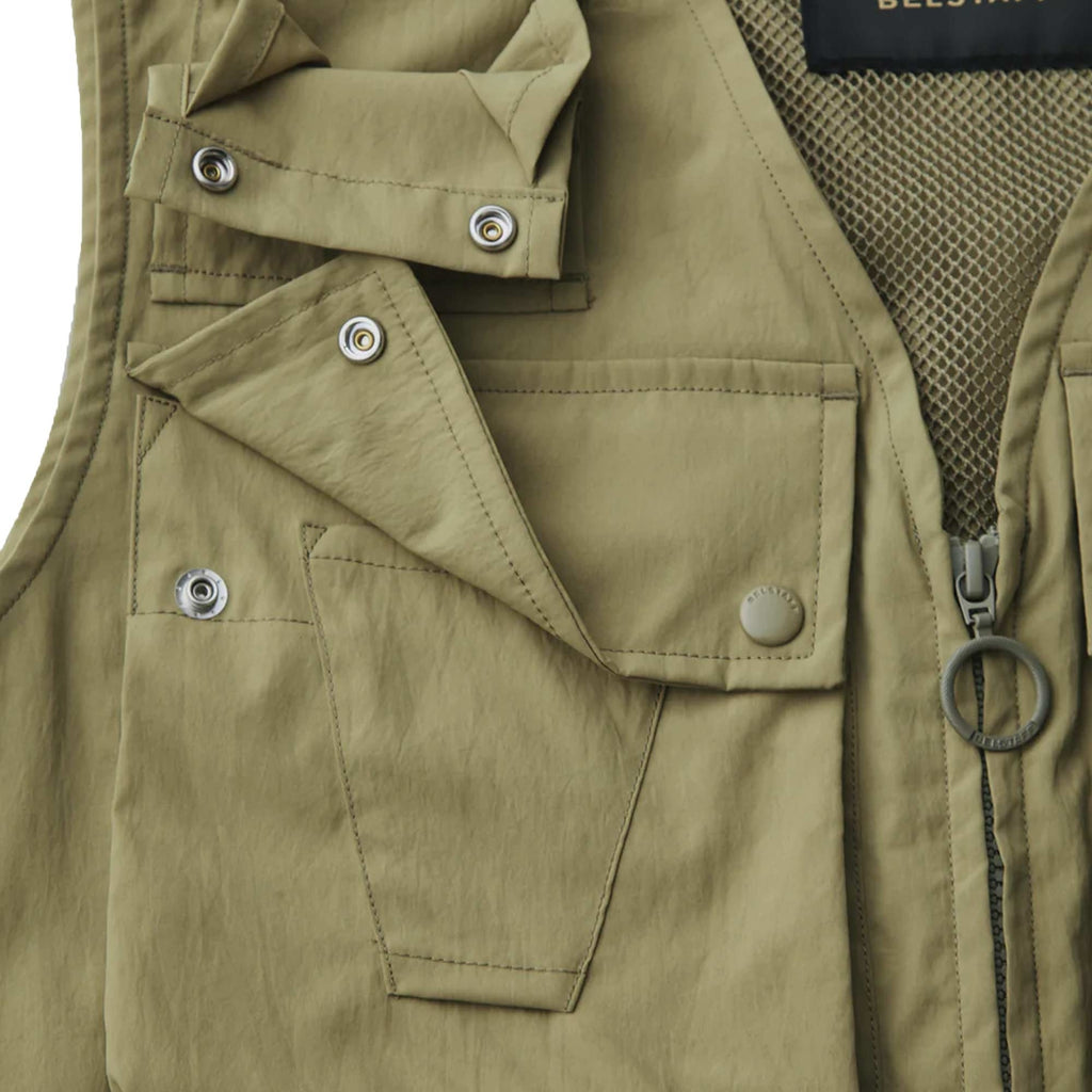 Belstaff Castmaster Gilet - Aloe