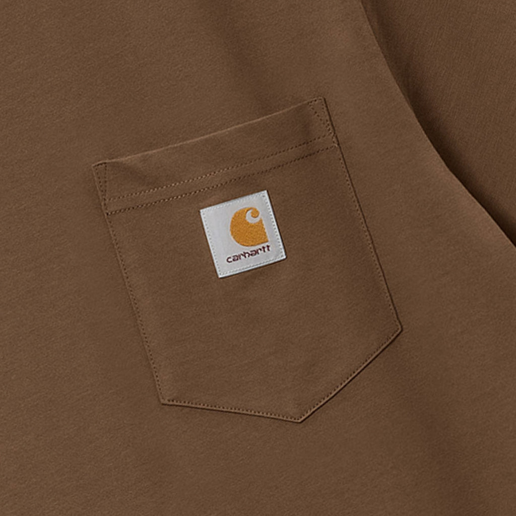 Carhartt WIP Short Sleeve Pocket T-Shirt - Lumber