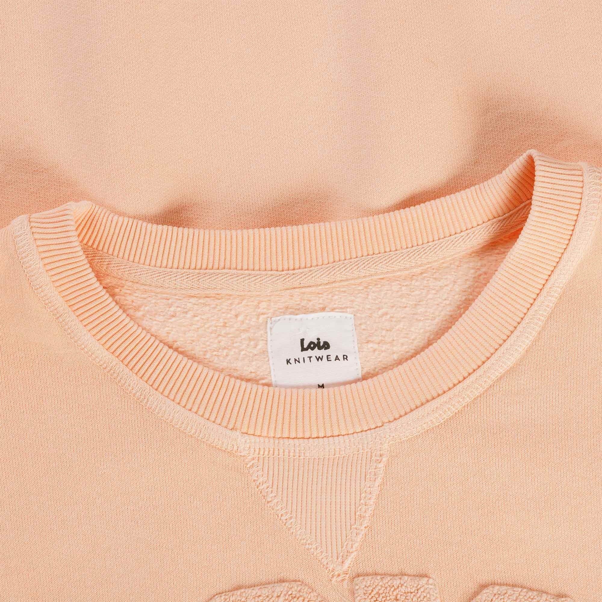 Lois Jeans Felpa Summer Cornelly Sweatshirt - Cream Tan
