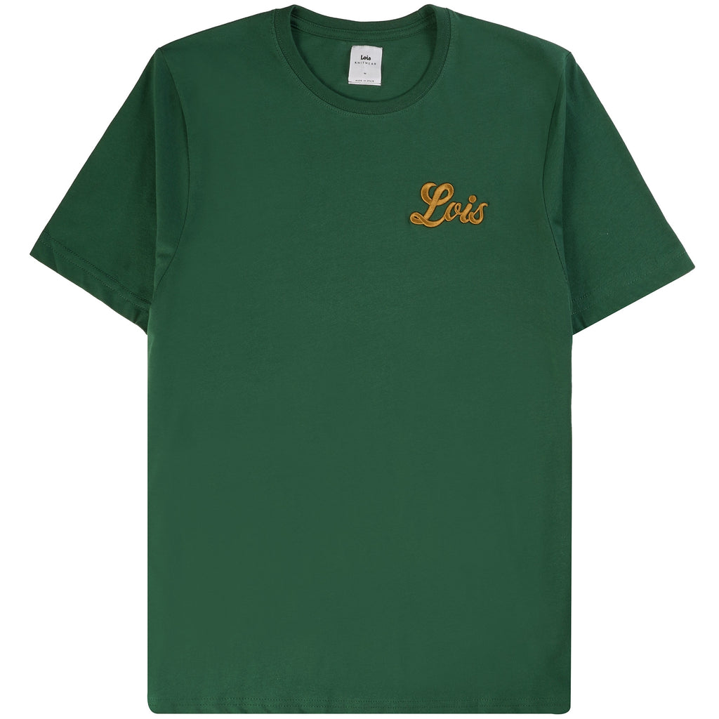 Lois Jeans New Baco Hinchado T-Shirt - Bottle Green
