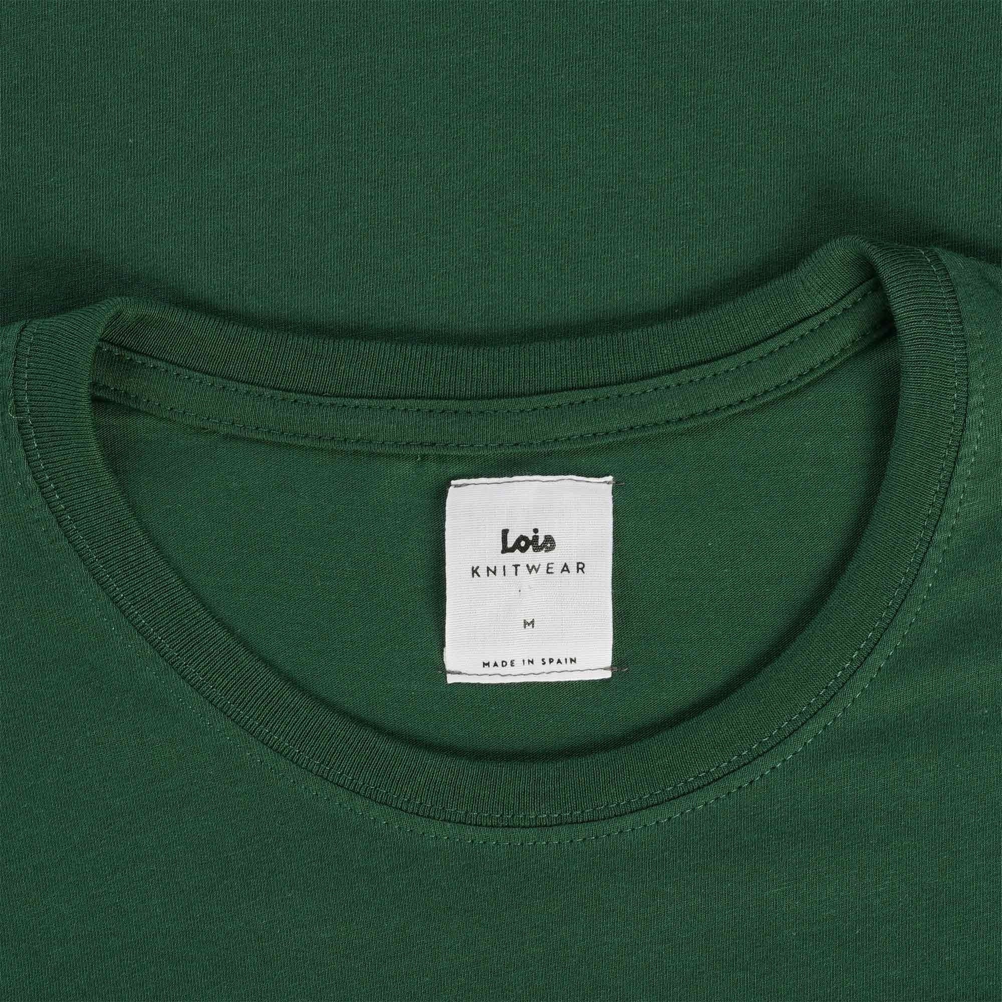 Lois Jeans New Baco Hinchado T-Shirt - Bottle Green