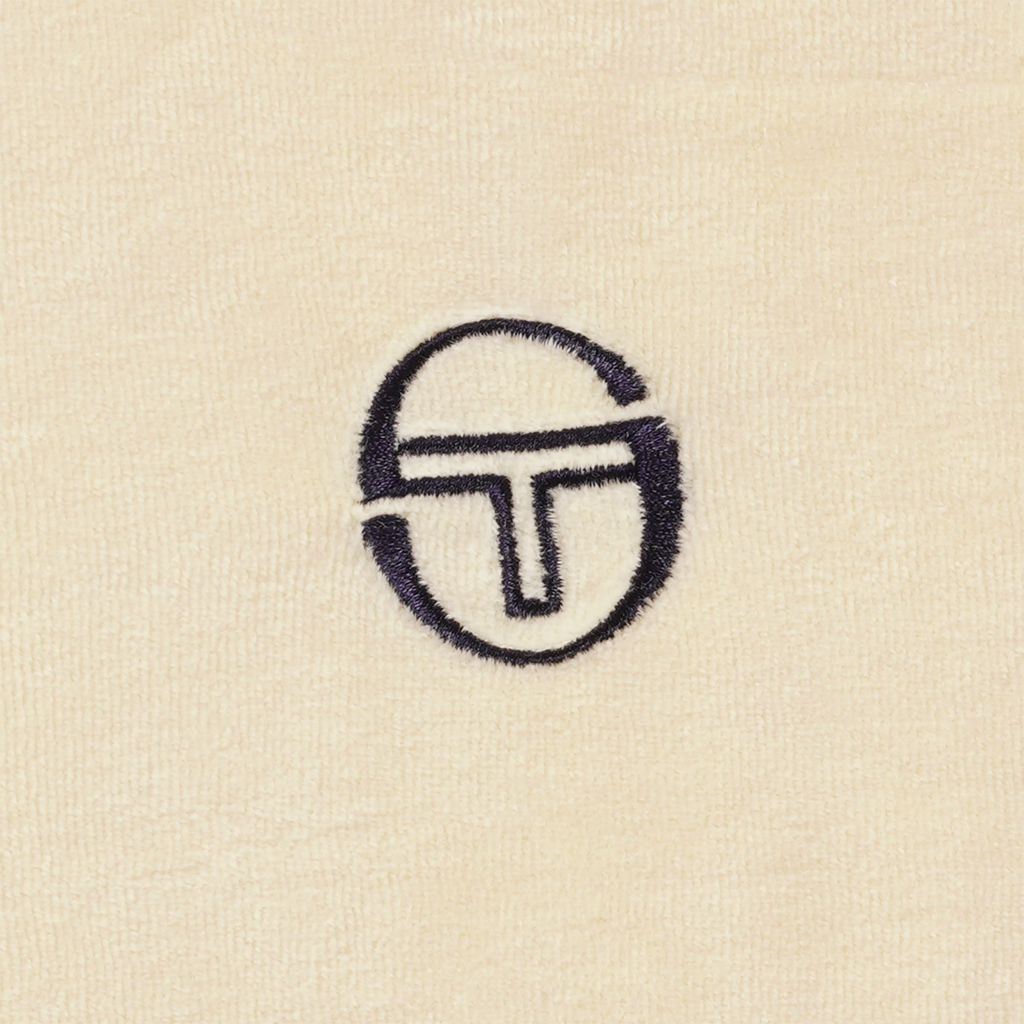 Sergio Tacchini Primo Velour Polo Shirt - Pearled