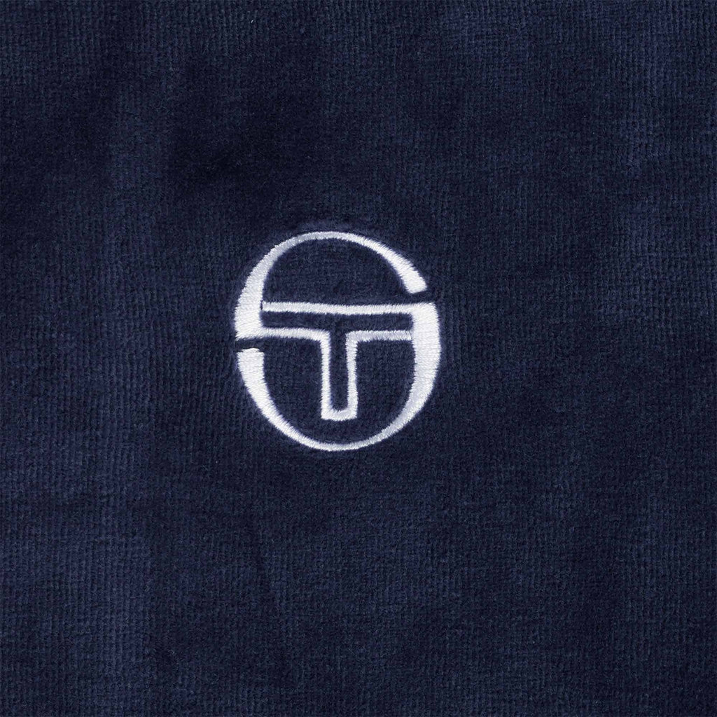 Sergio Tacchini Eddie Velour Track Top - Maritime Blue