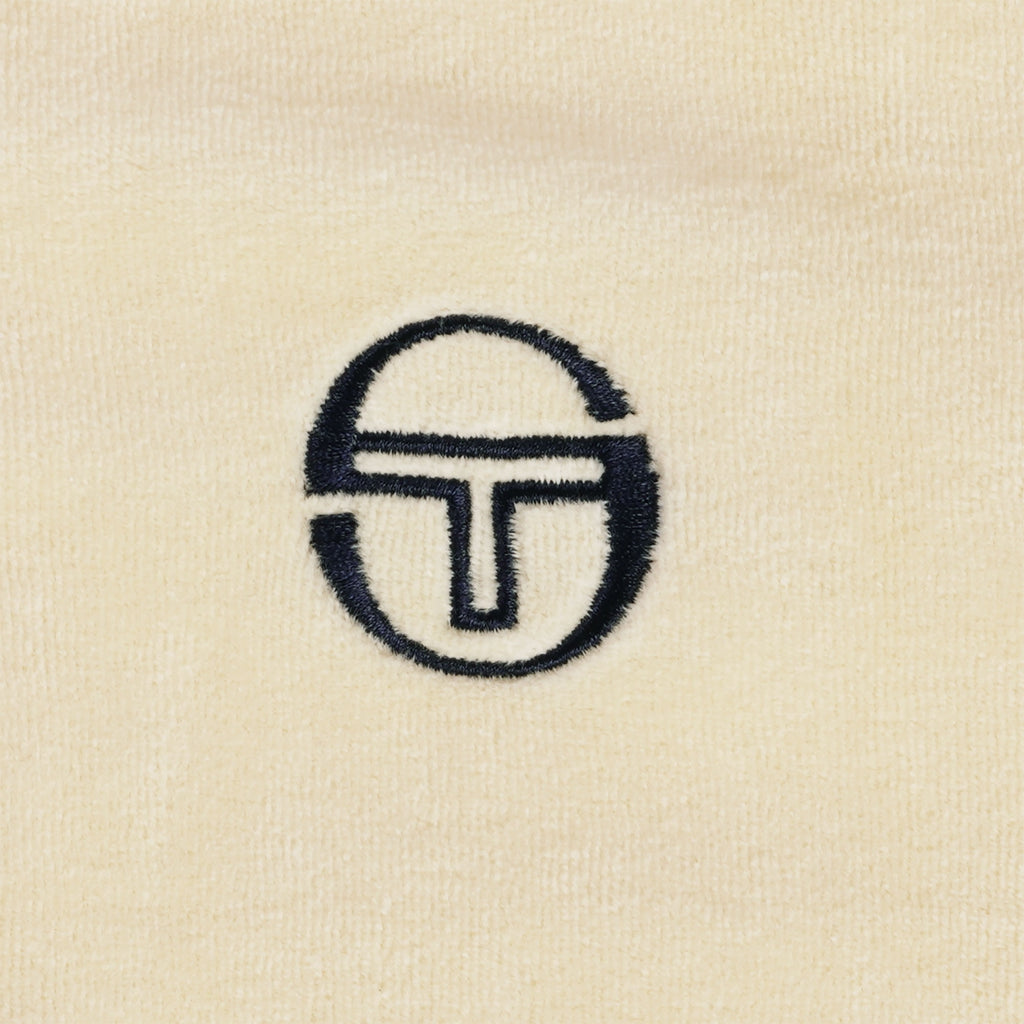 Sergio Tacchini Eddie Velour Track Top - Pearled