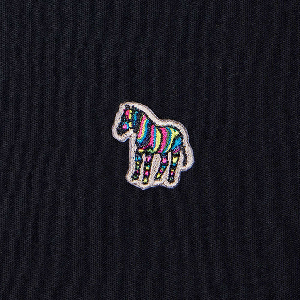Paul Smith V-Neck Zebra Logo T-Shirt - Dark Navy