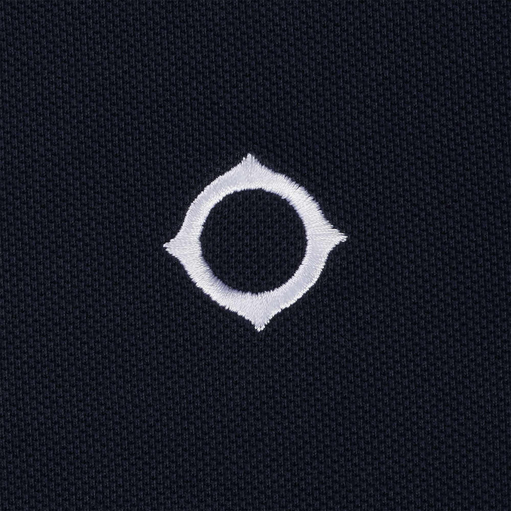 Ma Strum Short Sleeve Pique Polo Shirt - Ink Navy