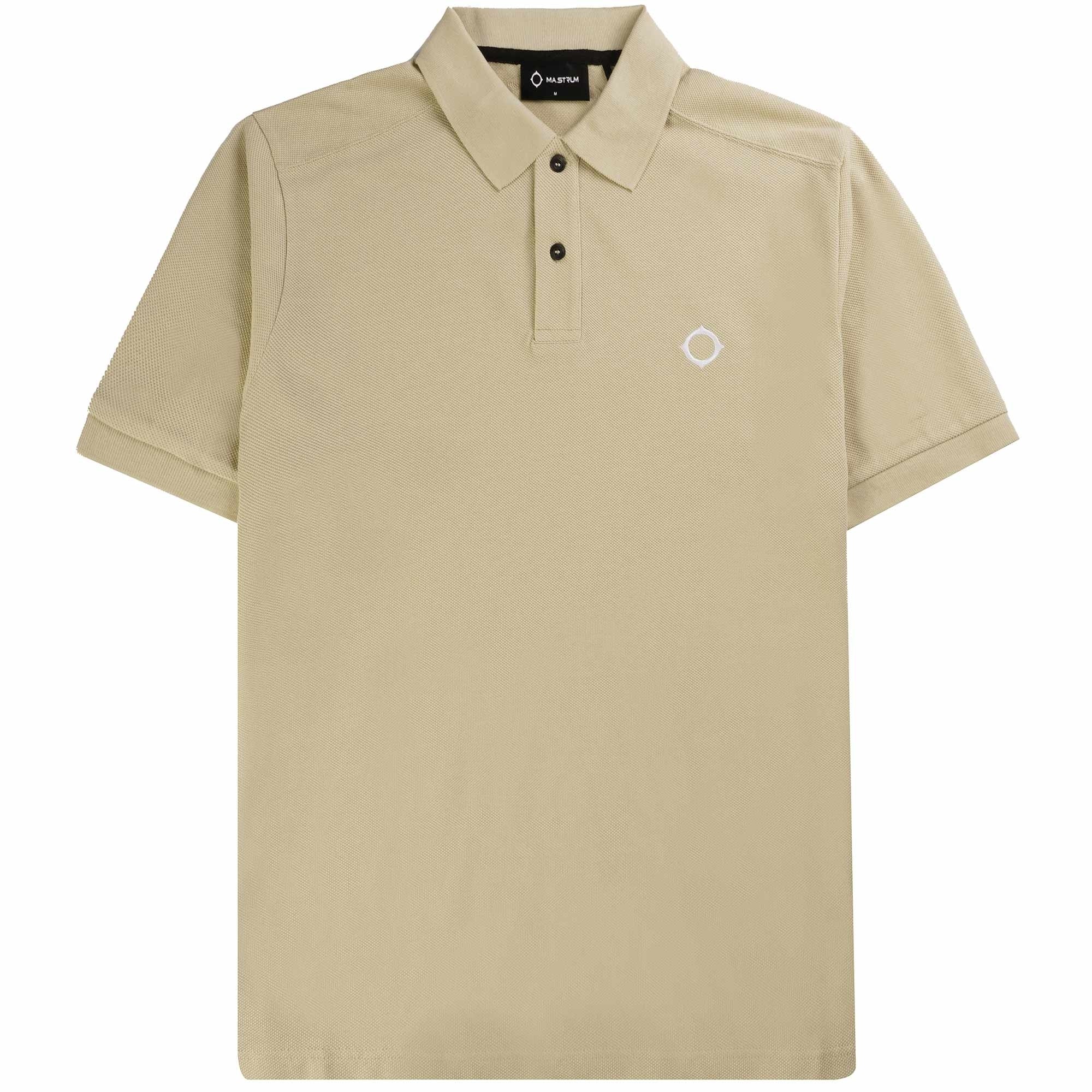 Ma Strum Short Sleeve Pique Polo Shirt - Ash