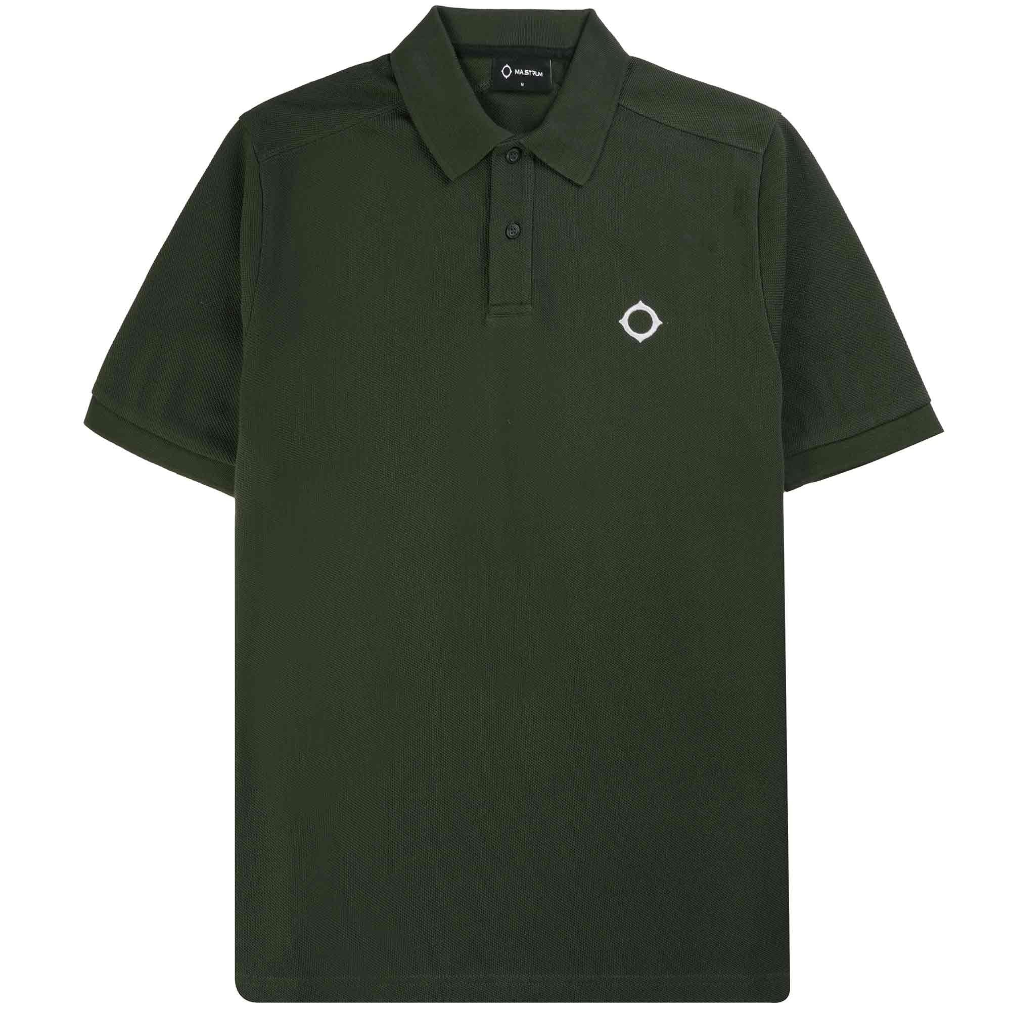 Ma Strum Short Sleeve Pique Polo Shirt - Oil Slick