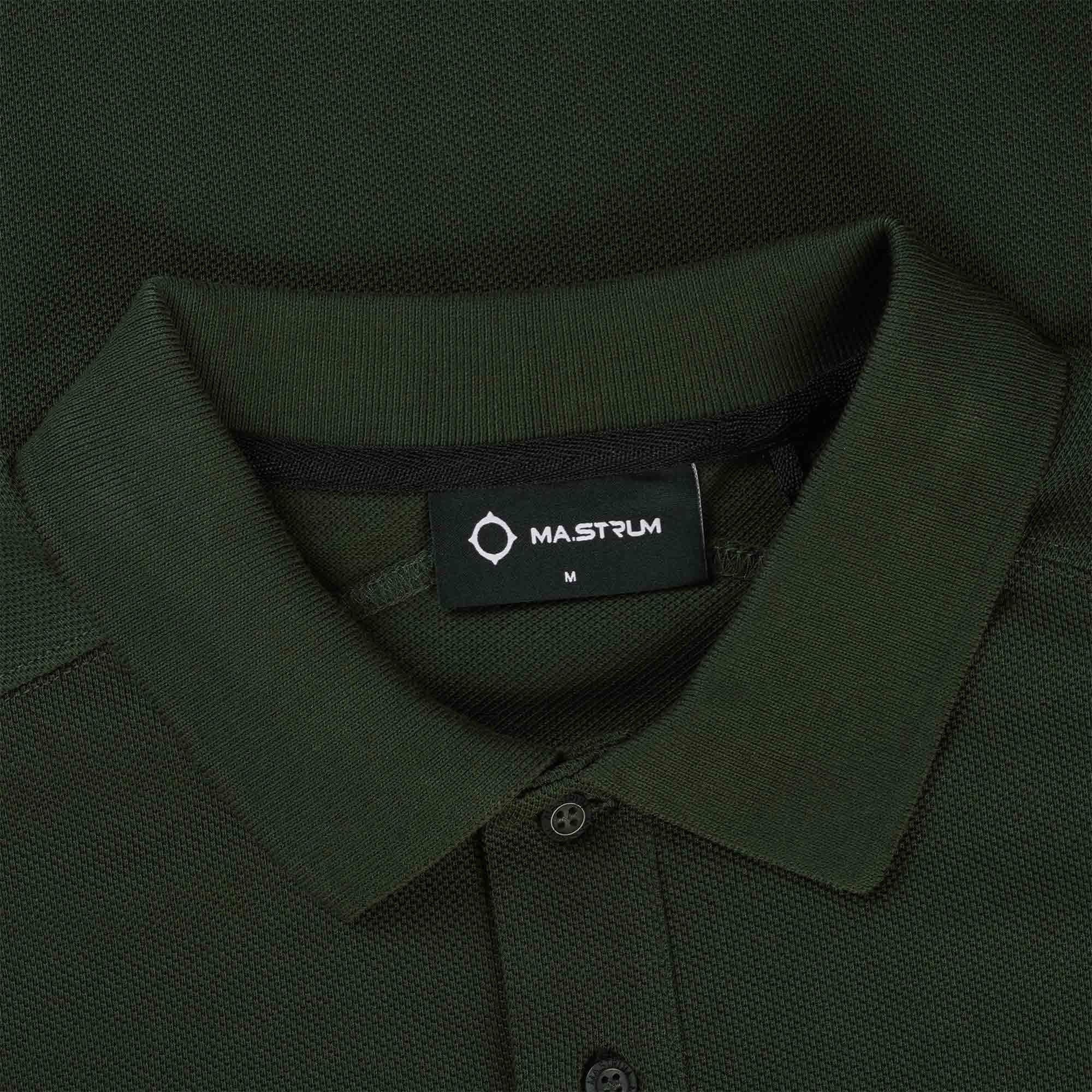 Ma Strum Short Sleeve Pique Polo Shirt - Oil Slick