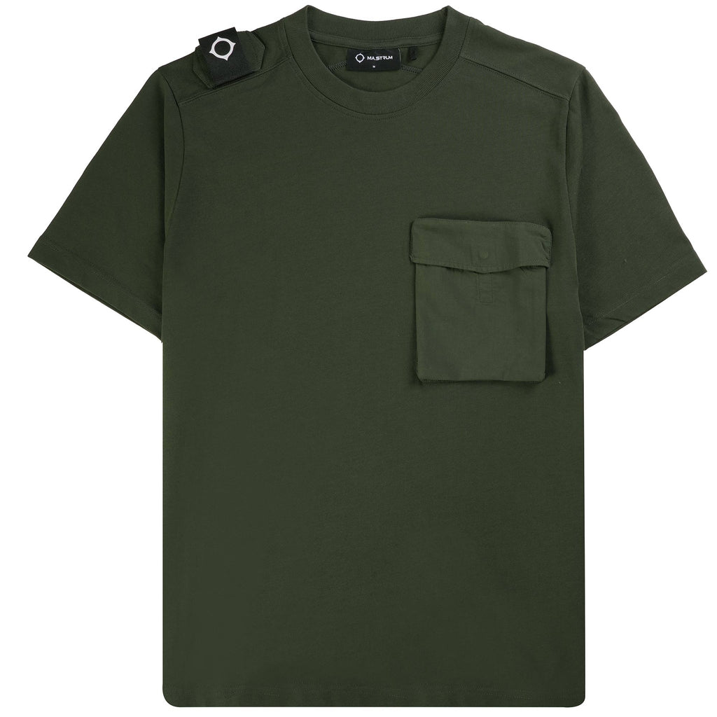Ma Strum Cargo Pocket T-Shirt - Oil Slick