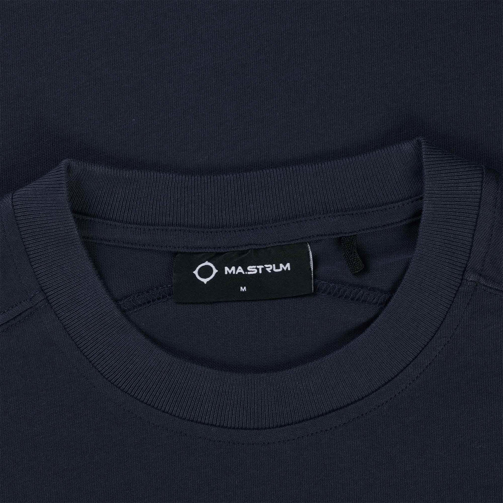 Ma Strum Cargo Pocket T-Shirt - Ink Navy