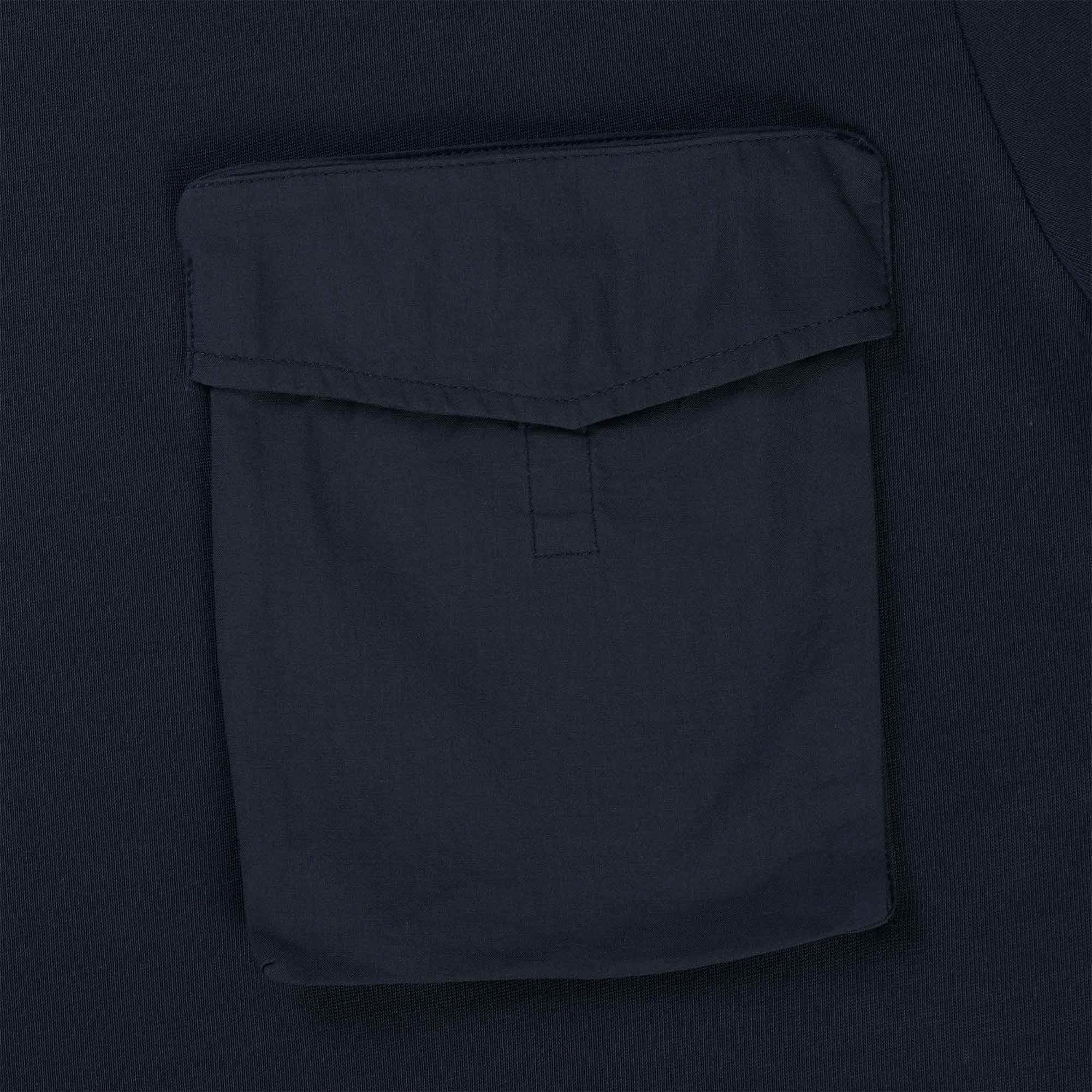Ma Strum Cargo Pocket T-Shirt - Ink Navy