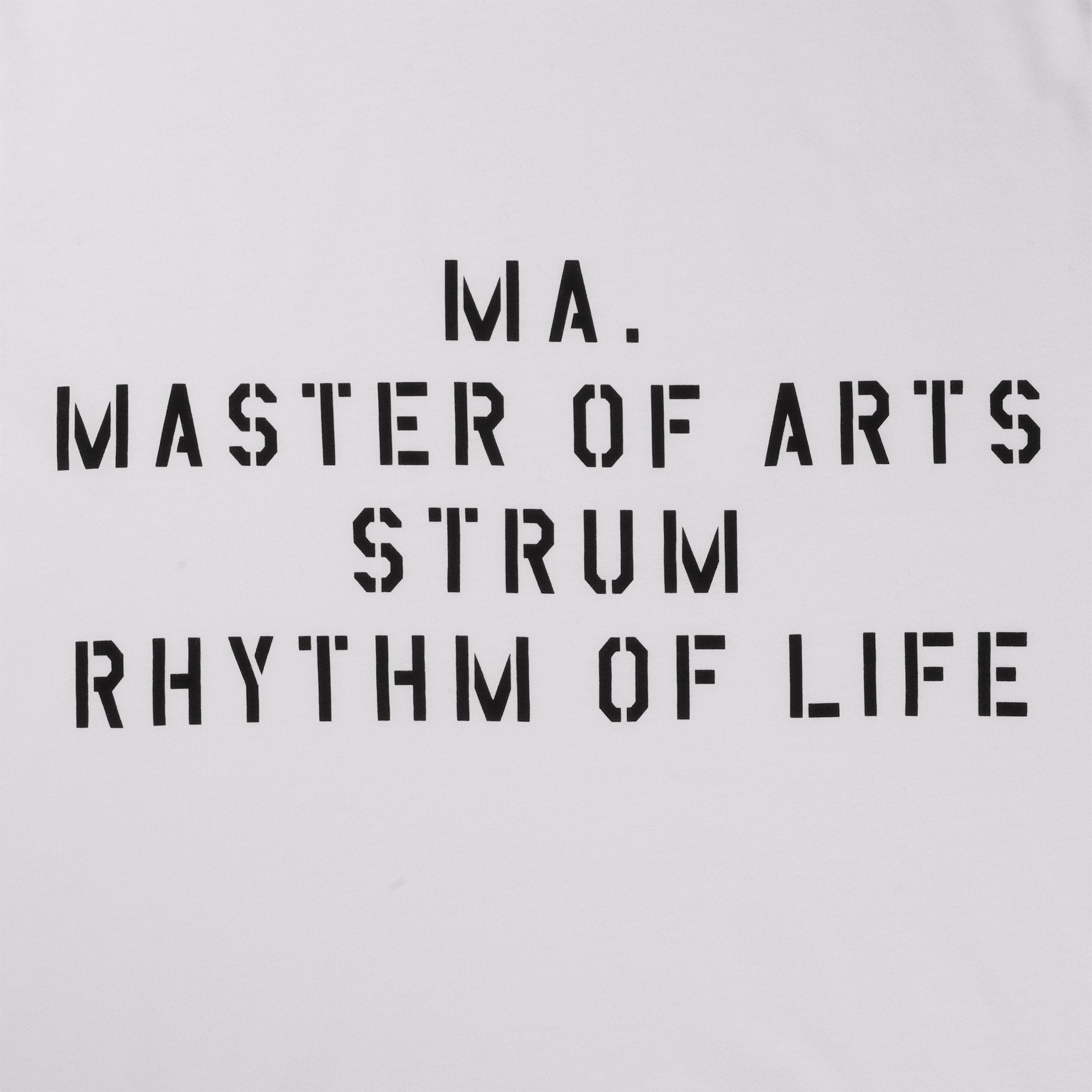 Ma Strum Archive T-Shirt - Optic White