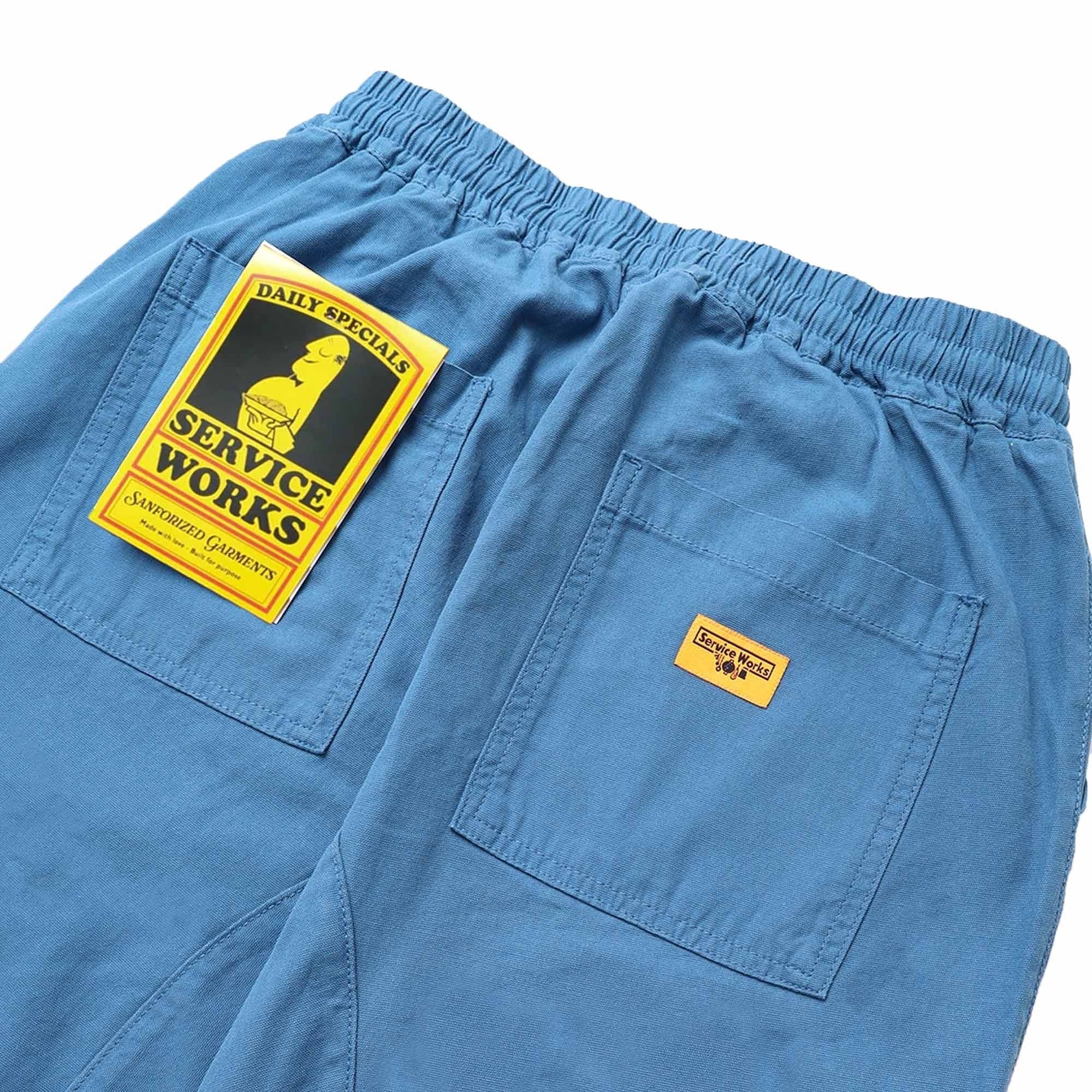 Service Works Classic Chef Pants - Work Blue